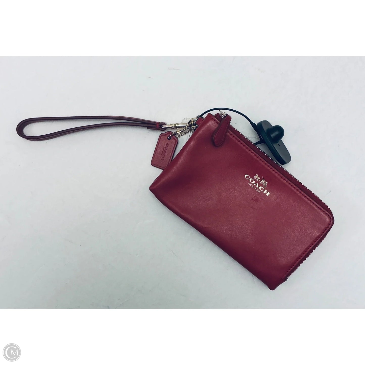 Coin Purse Designer By Coach, Size: Medium