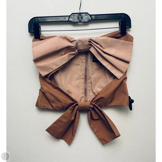 Top Sleeveless By Zara In Pink, Size: S