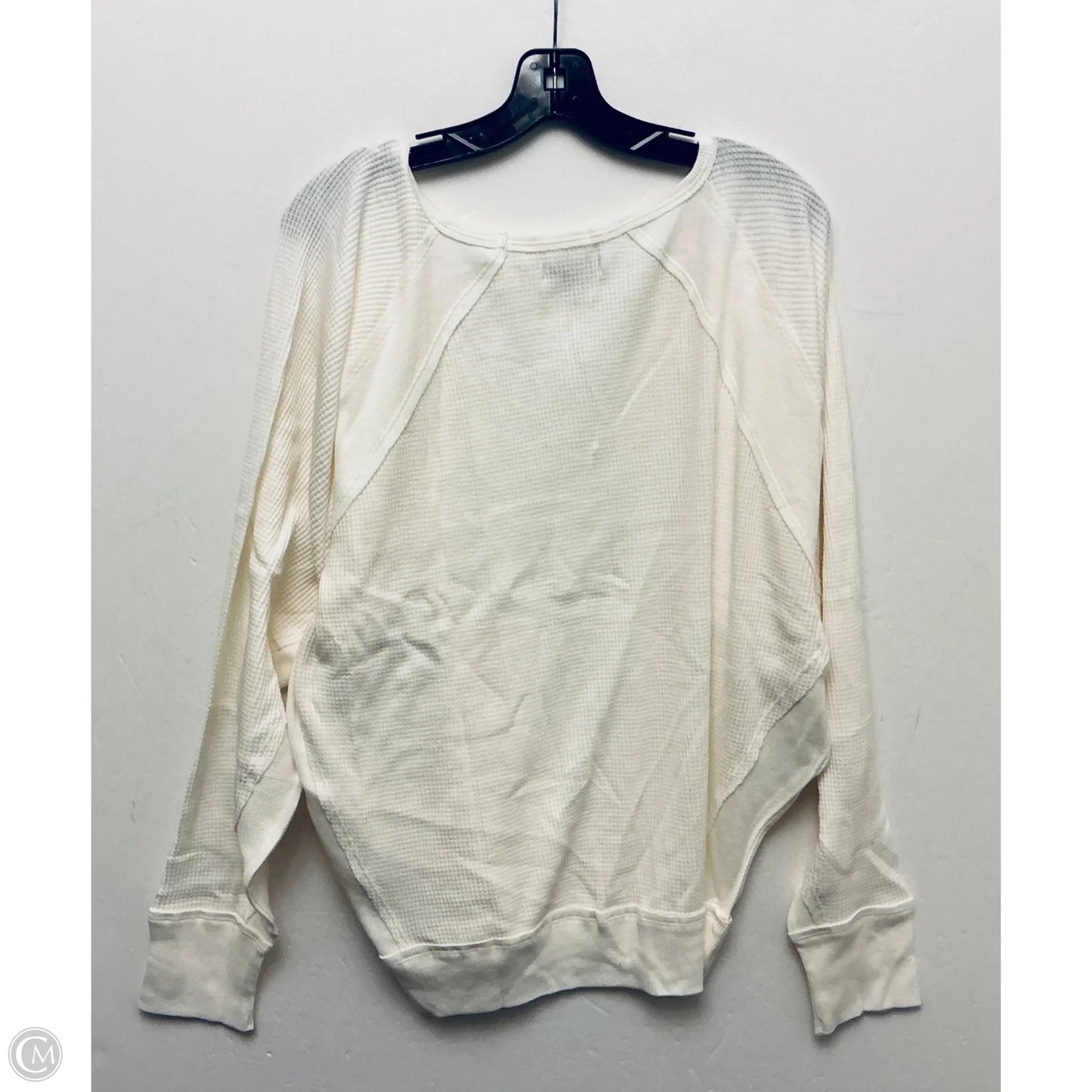 Top Long Sleeve By Free People In White, Size: M