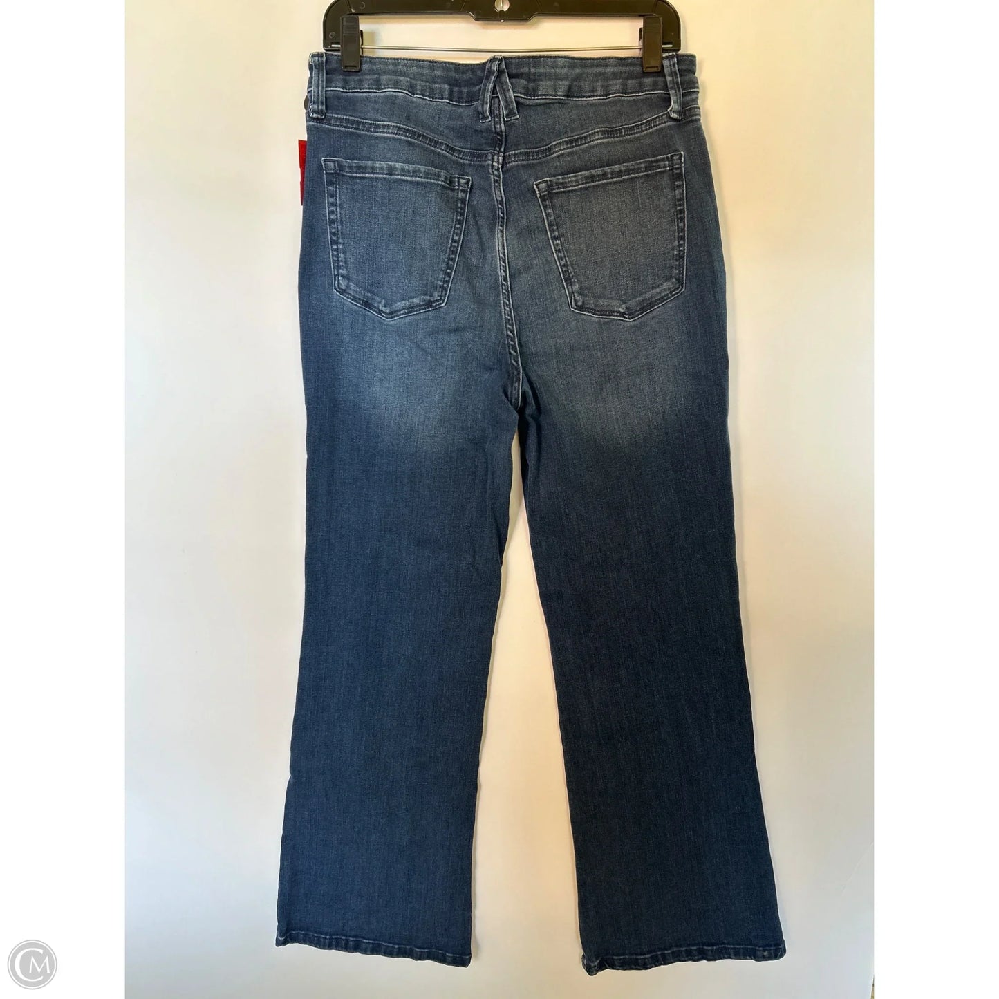 Jeans Flared By Lc Lauren Conrad In Blue Denim, Size: 12