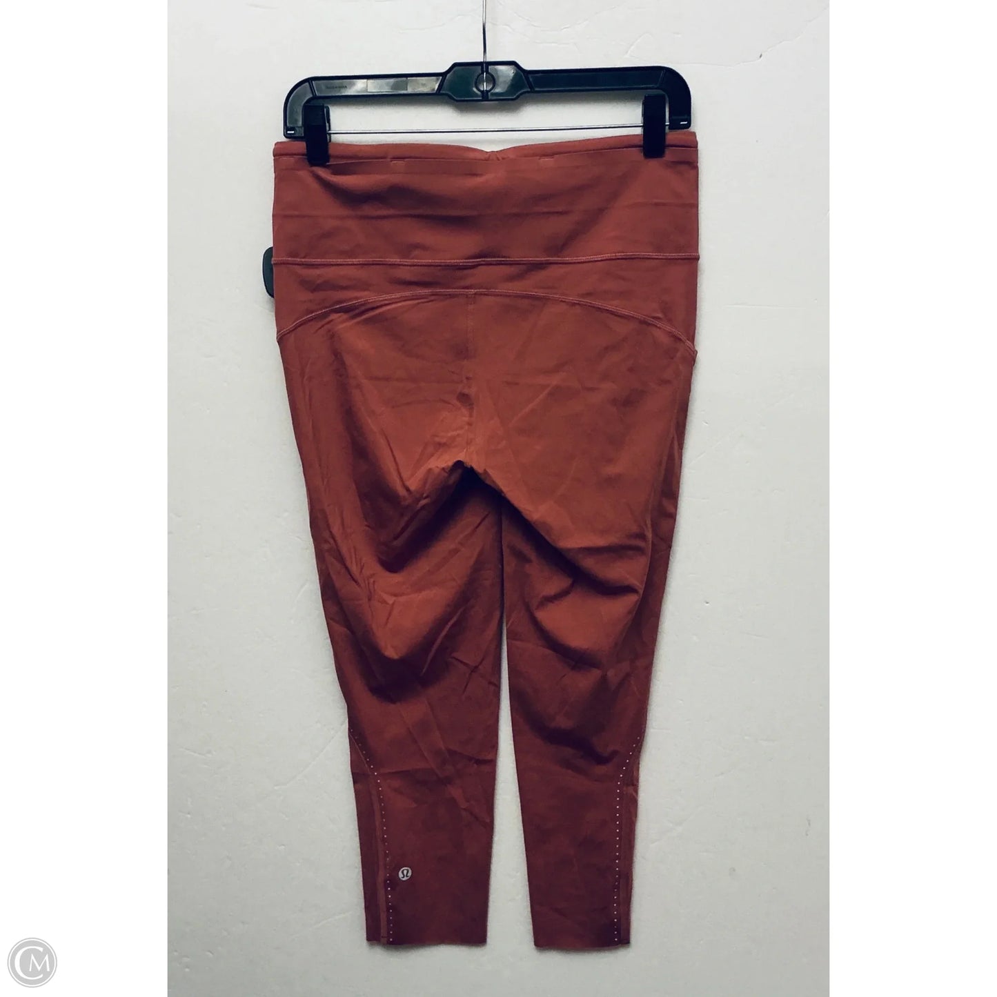Athletic Leggings Capris By Lululemon In Red, Size: 10