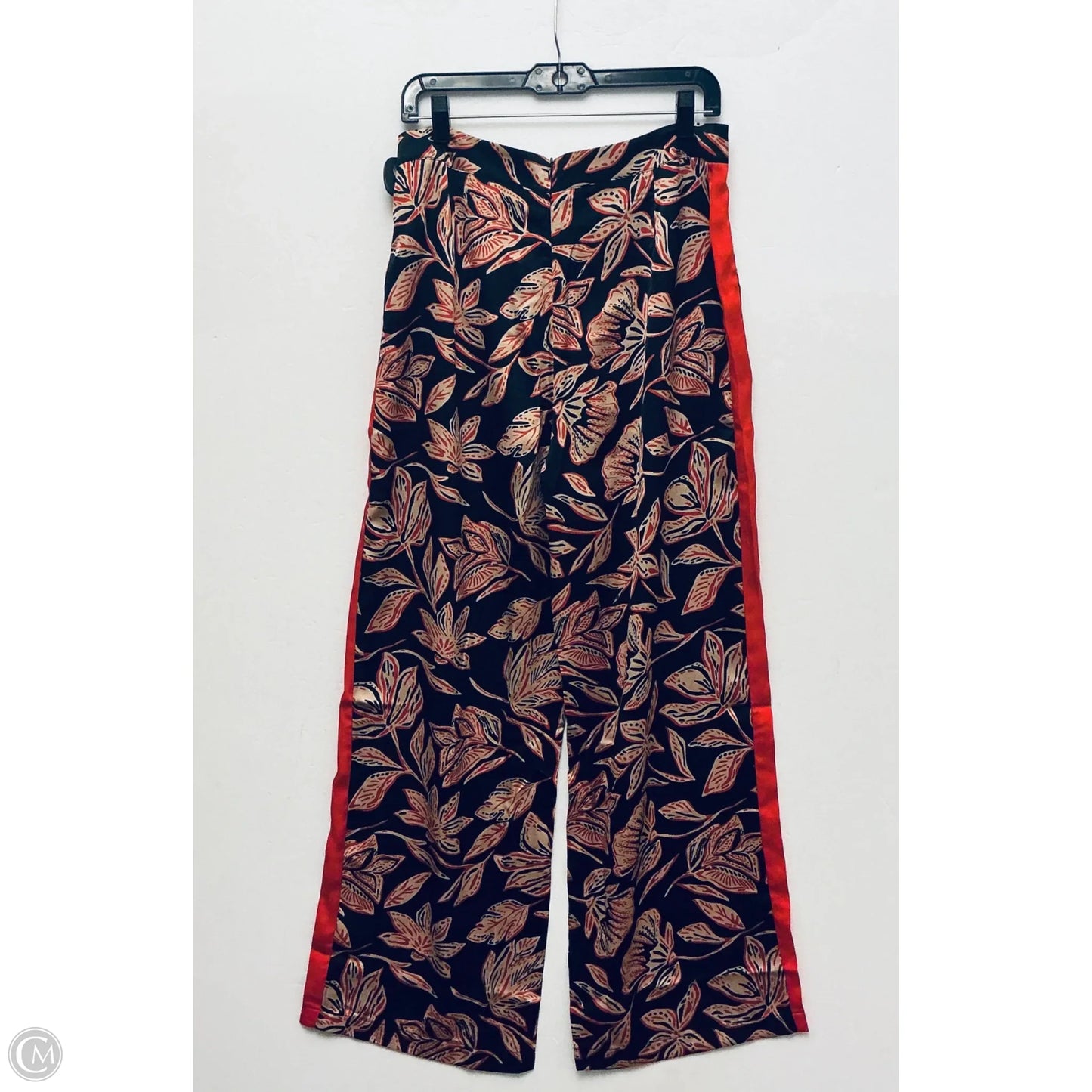 Pants Wide Leg By Clothes Mentor In Black & Red, Size: L