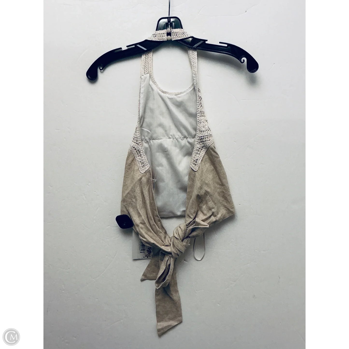 Top Sleeveless By Chelsea And Violet In Tan, Size: M