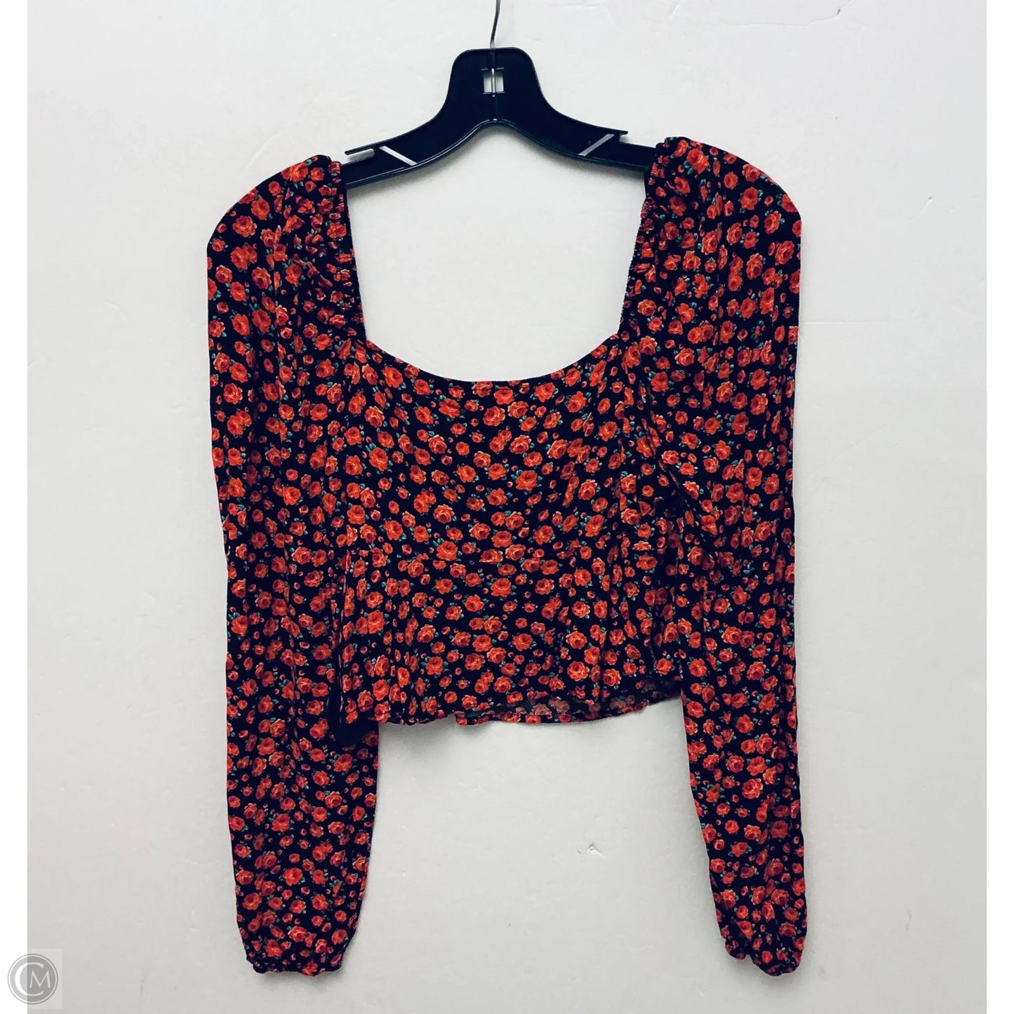 Top Long Sleeve By Mi Ami In Floral Print, Size: M