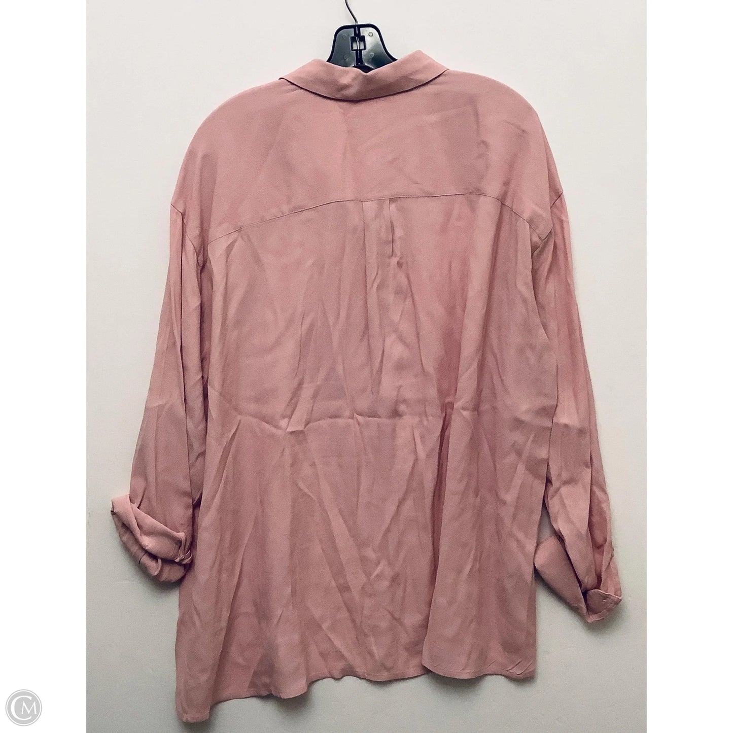 Top Long Sleeve By J. Jill In Pink, Size: 2x