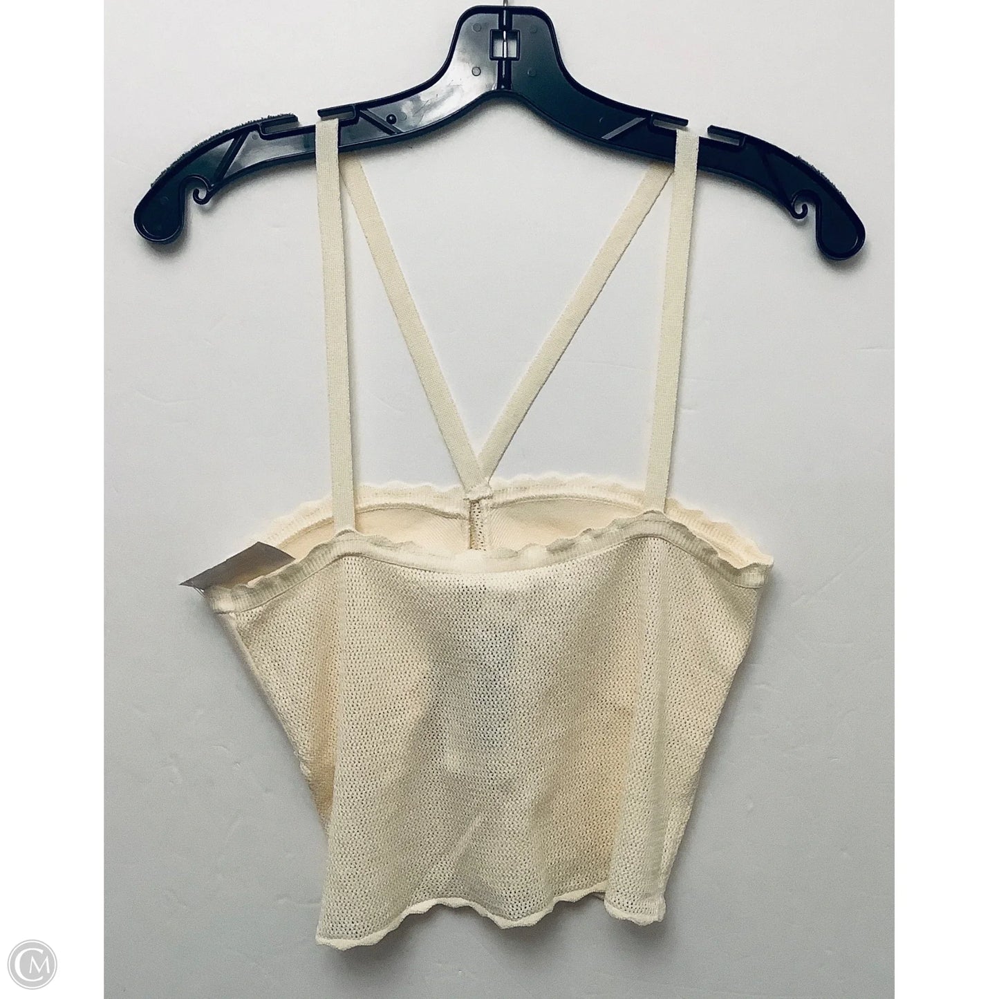 Top Cami By Zara In Cream, Size: L