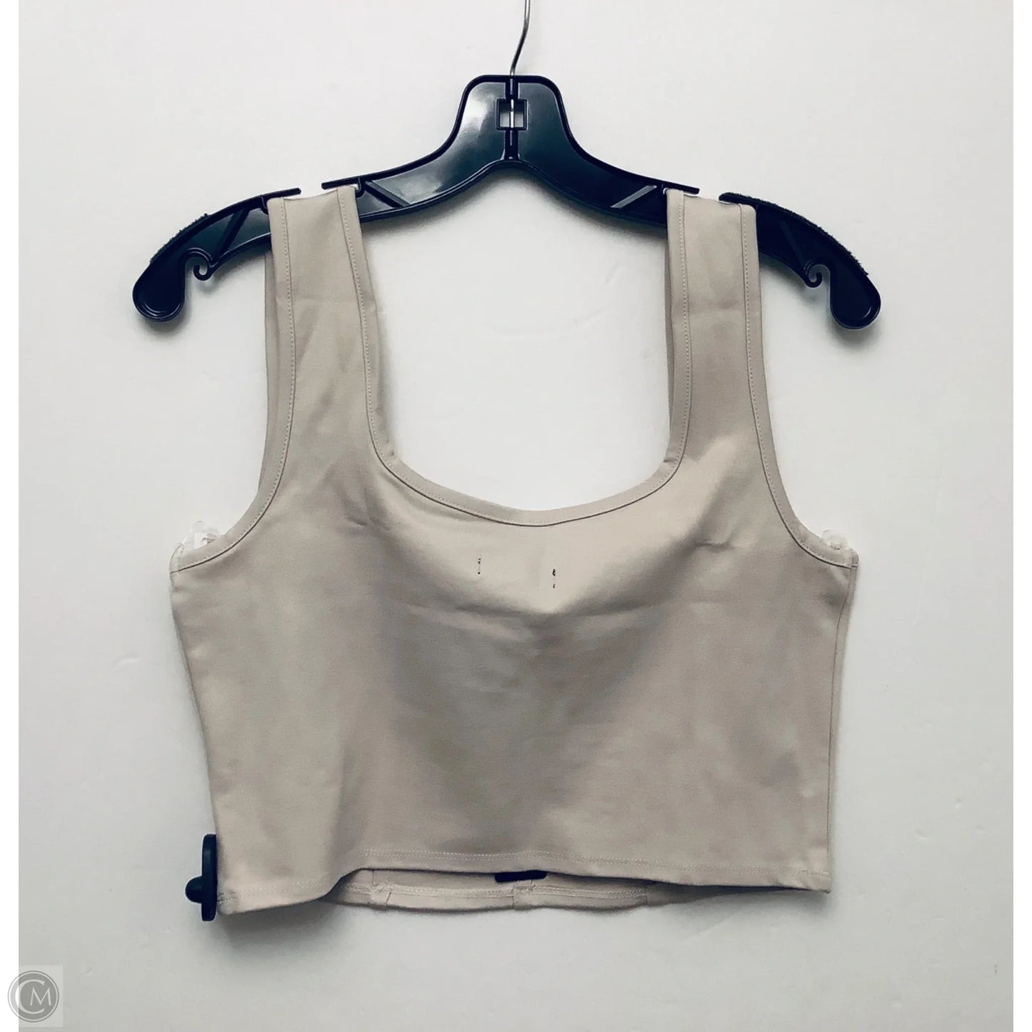 Tank Top By Clothes Mentor In Tan, Size: L