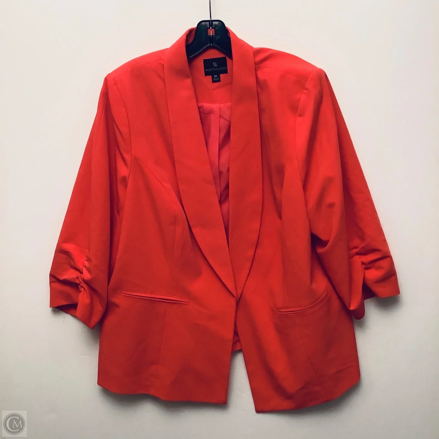 Blazer By Worthington In Red, Size: 2x