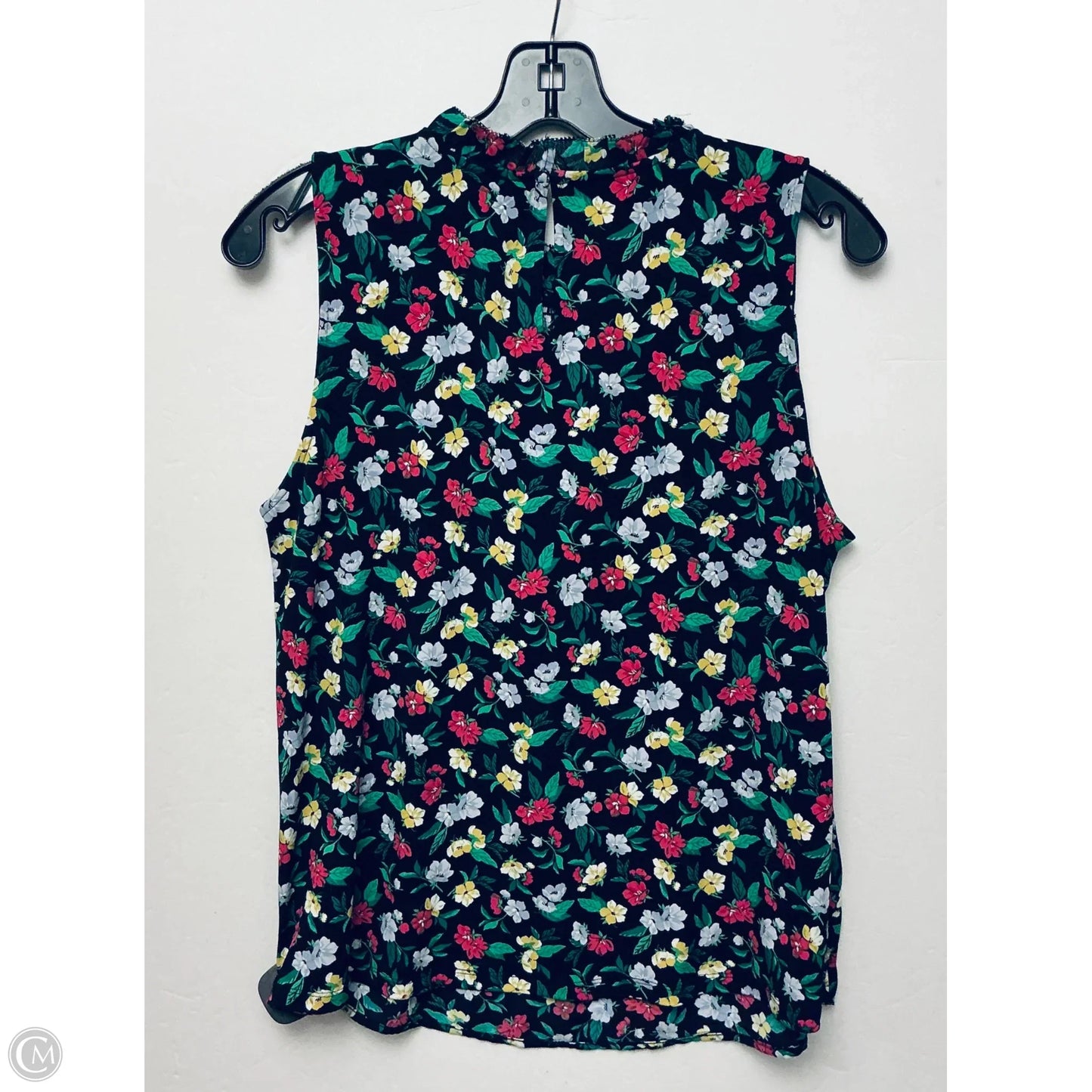 Top Sleeveless By Ann Taylor In Floral Print, Size: S