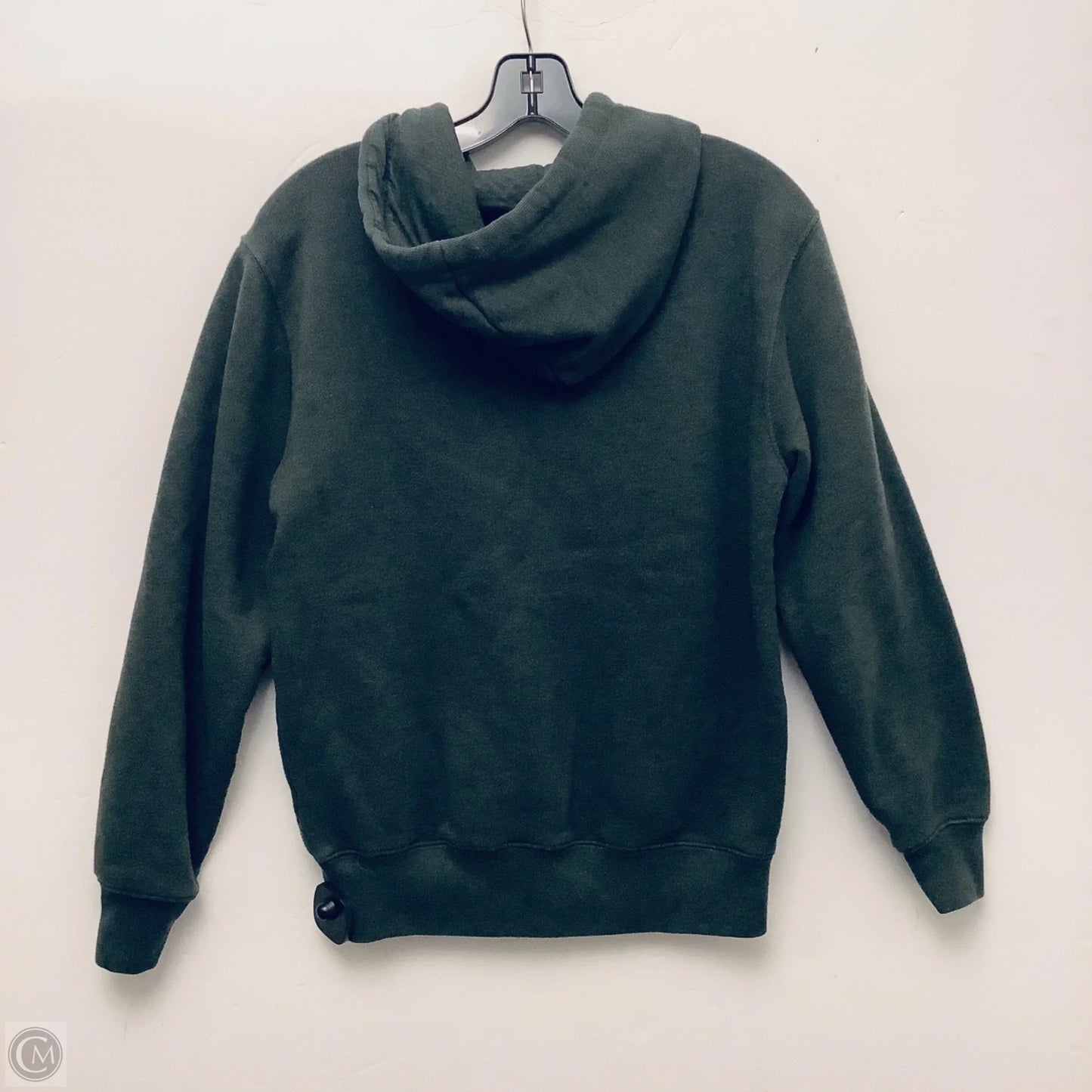 Sweatshirt Hoodie By Clothes Mentor In Green, Size: S