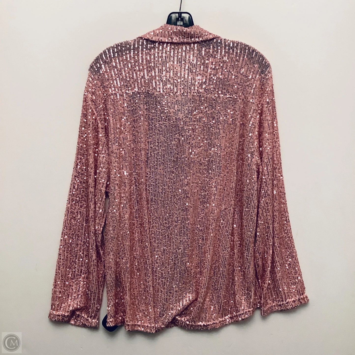 Top Long Sleeve By Pol In Pink, Size: S