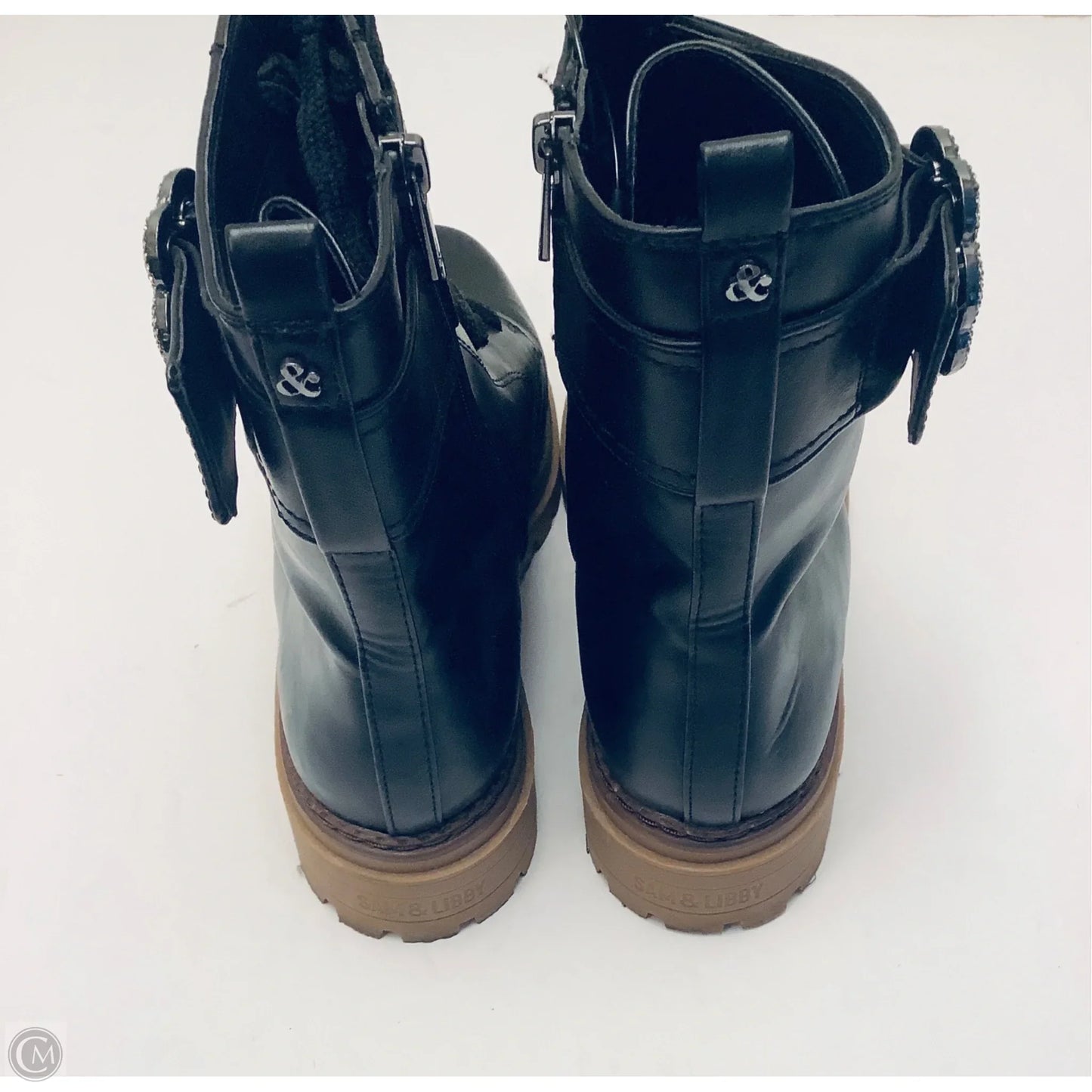 Boots Combat By Sam And Libby In Black, Size: 11