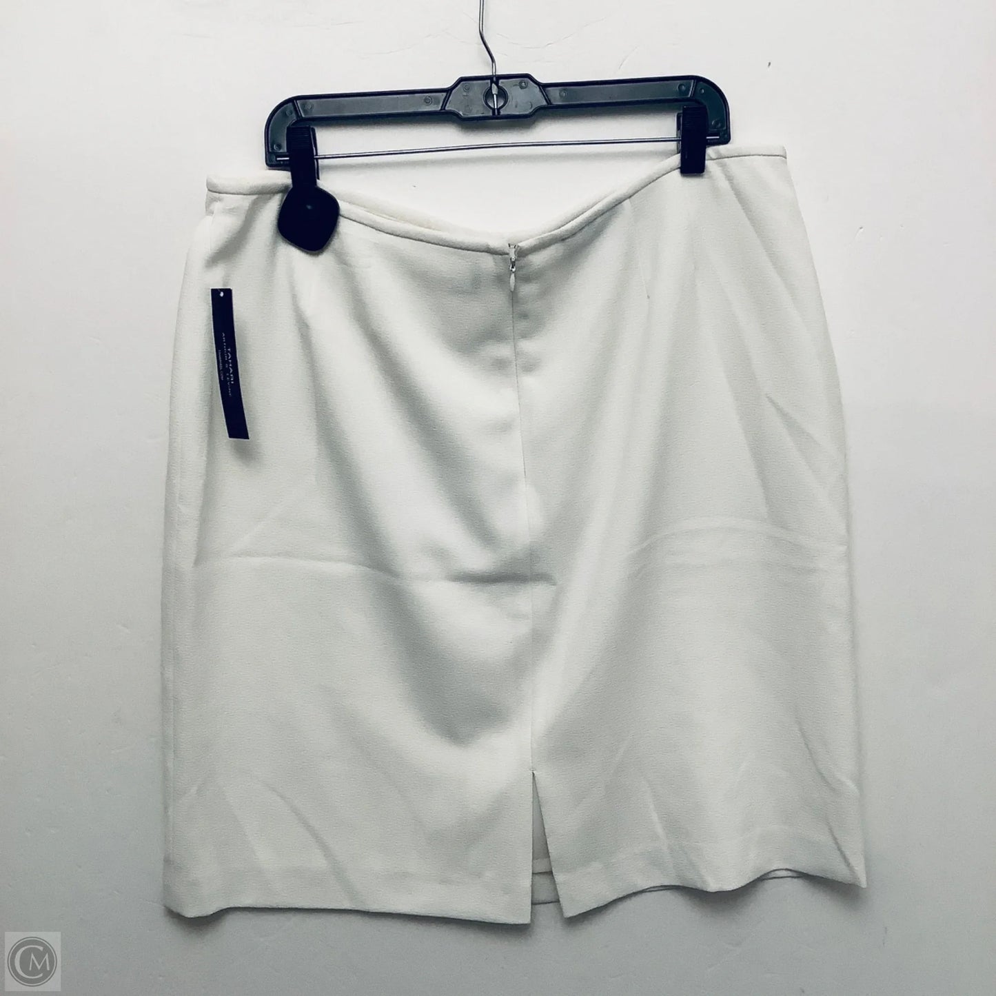 Skirt Mini & Short By Tahari By Arthur Levine In White, Size: 18