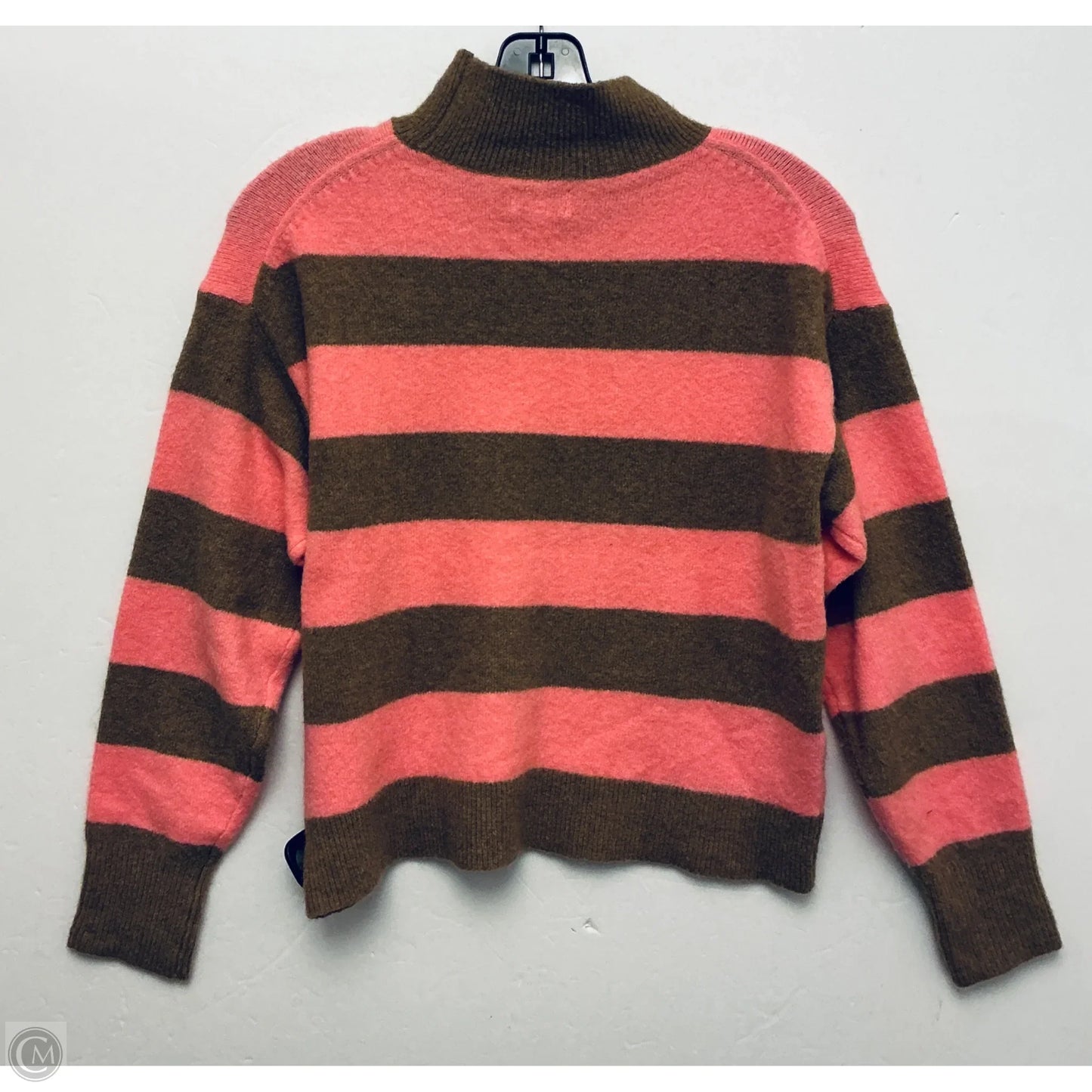 Sweater By J. Crew In Pink & Tan, Size: Xs