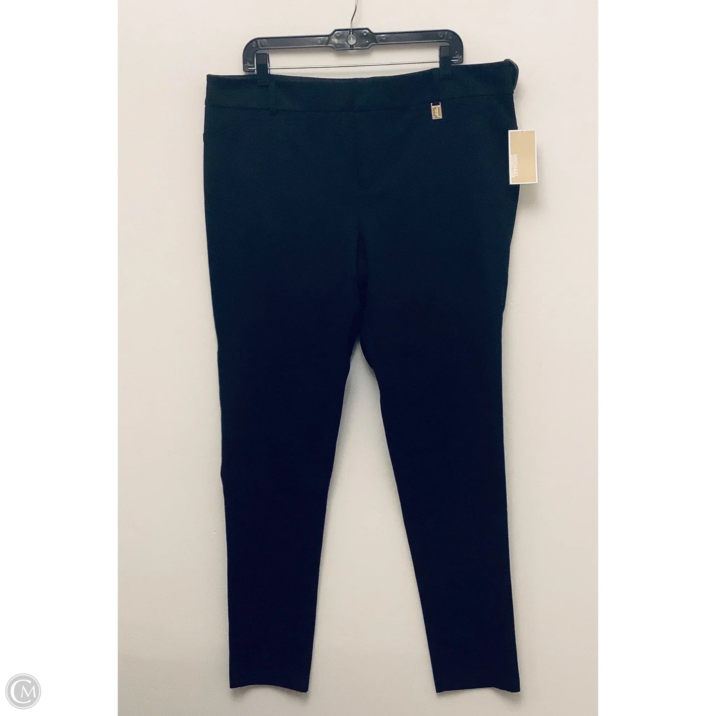Pants Designer By Michael Kors In Black, Size: 18