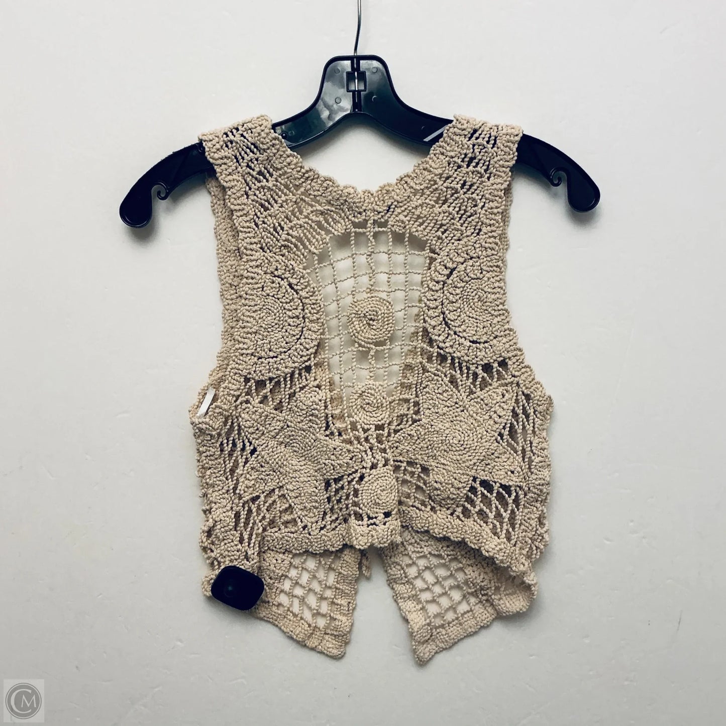 Top Sleeveless By Papaya In Tan, Size: M