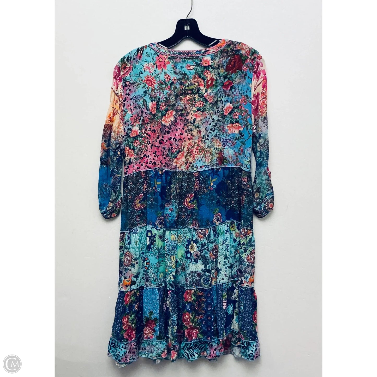 Dress Casual Short By John Mark In Floral Print, Size: S