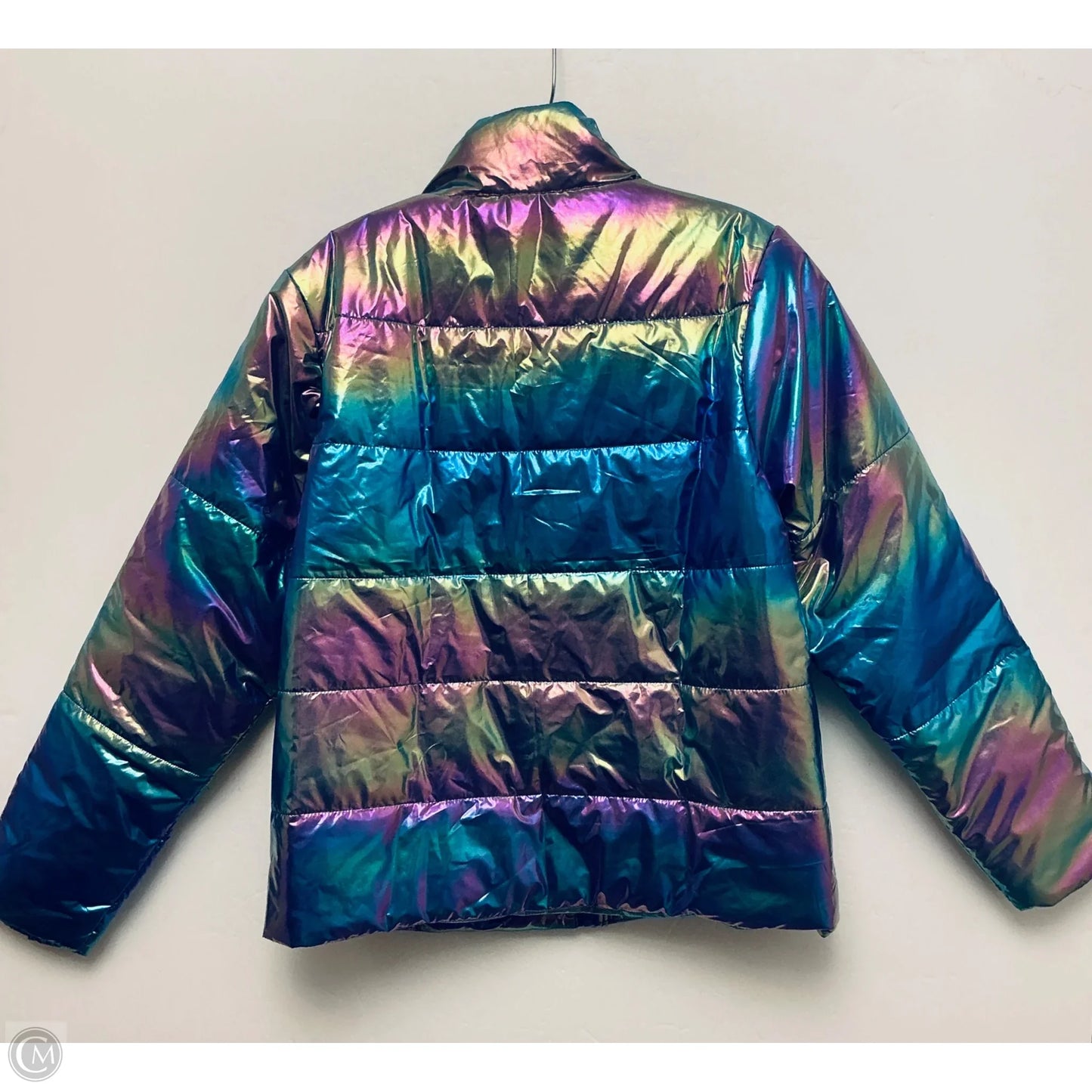 Jacket Puffer & Quilted By Jodifl In Tie Dye Print, Size: S