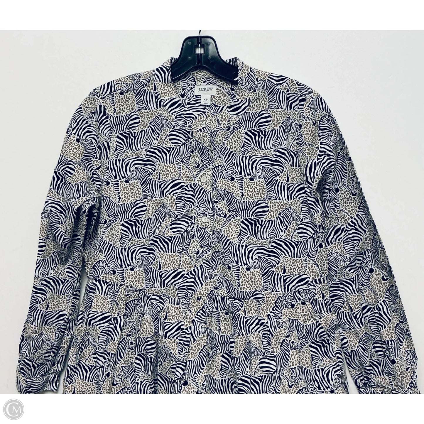Dress Casual Short By J. Crew In Animal Print, Size: Xs