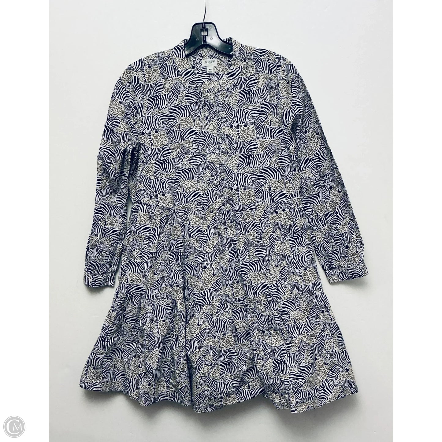Dress Casual Short By J. Crew In Animal Print, Size: Xs