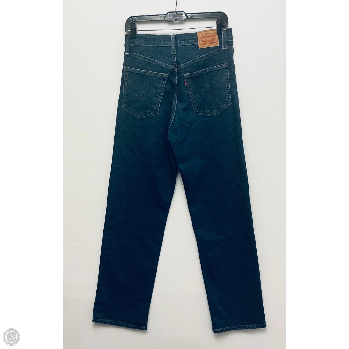 Jeans Boot Cut By Levis In Blue Denim, Size: 10