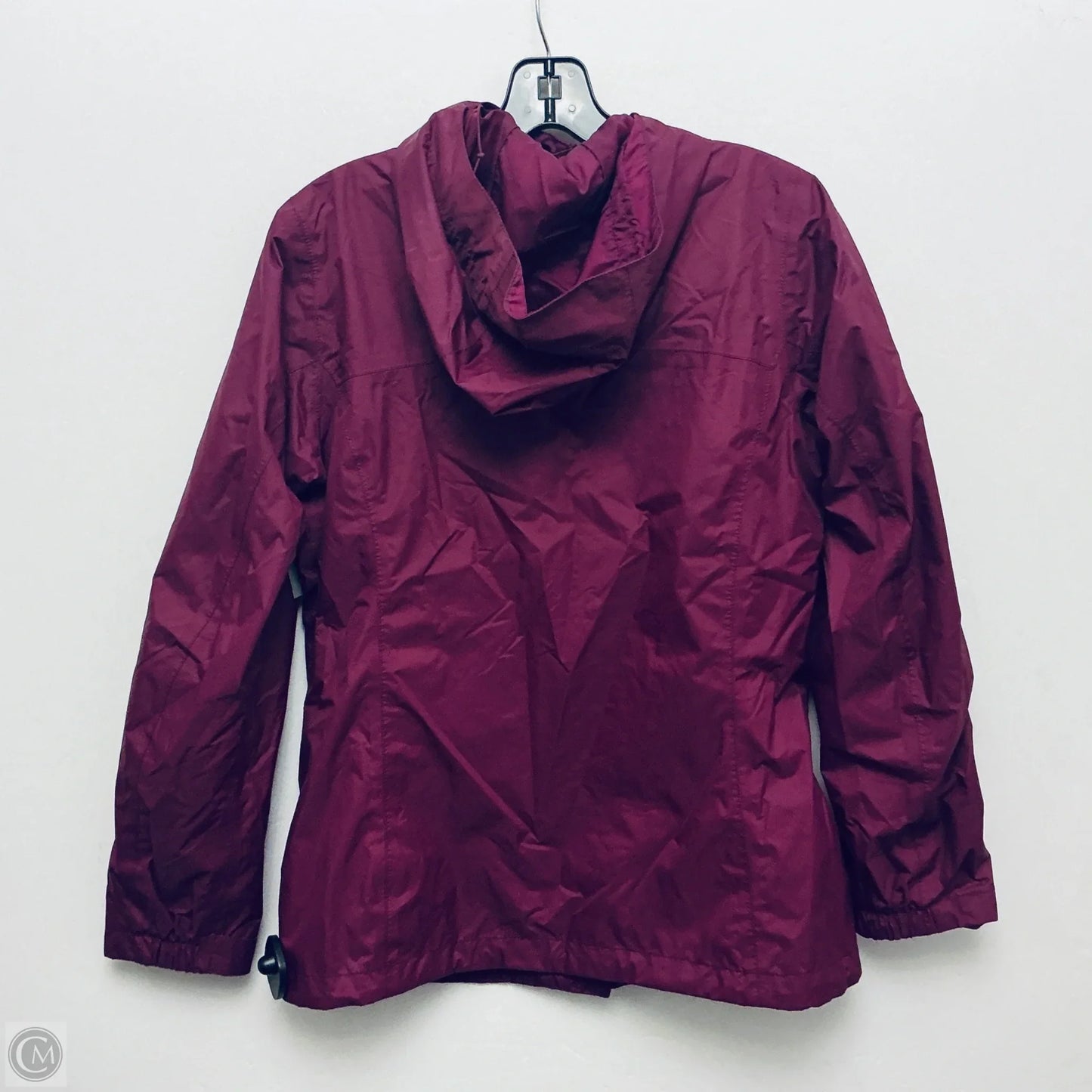 Jacket Windbreaker By Columbia In Purple & Red, Size: S