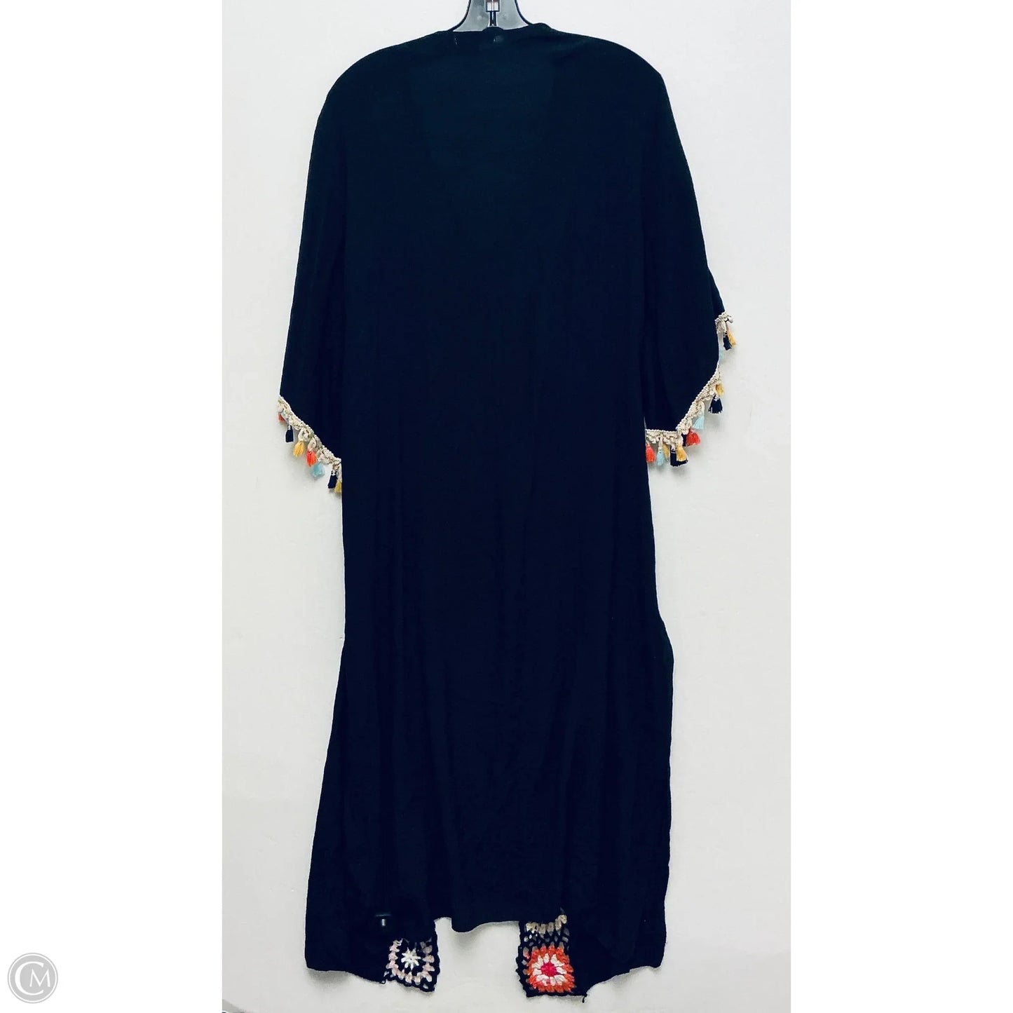 Kimono By White Mark In Black, Size: Osfm