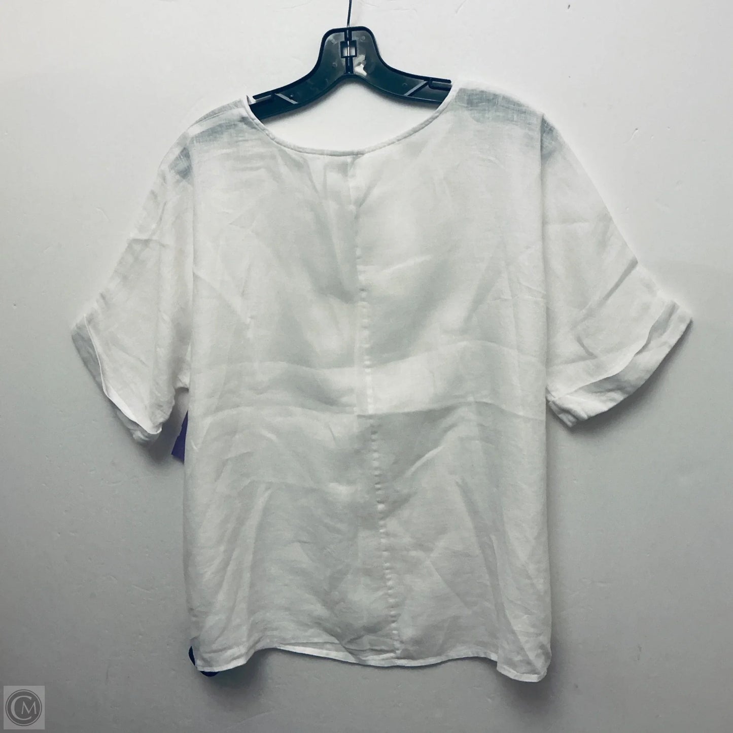 Top Short Sleeve By J. Jill In White, Size: S