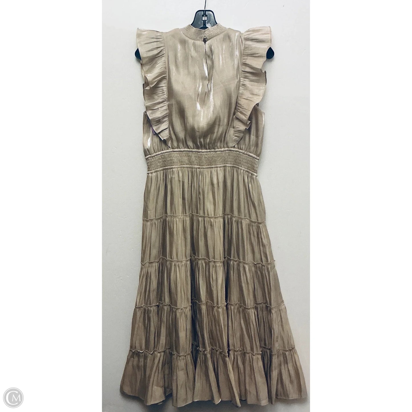 Dress Casual Midi By Wishlist In Brown, Size: L