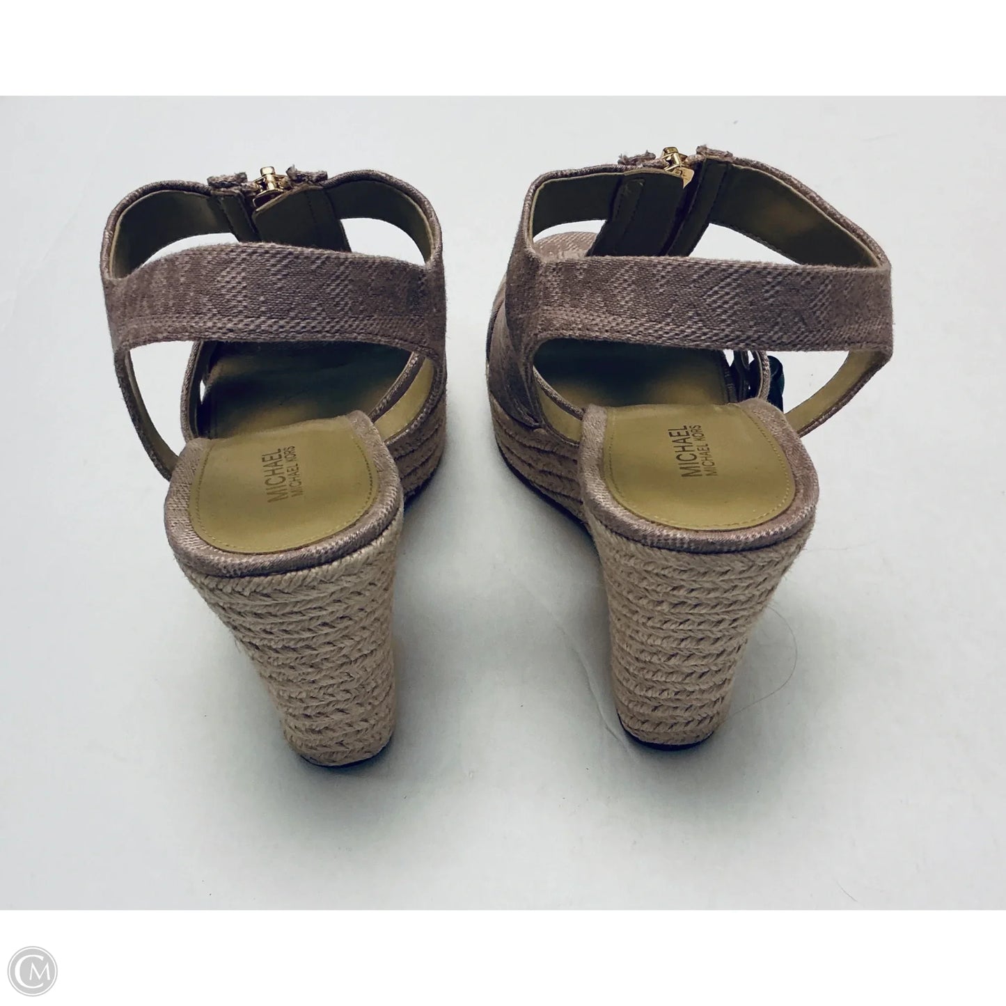 Sandals Designer By Michael Kors In Brown, Size: 9.5