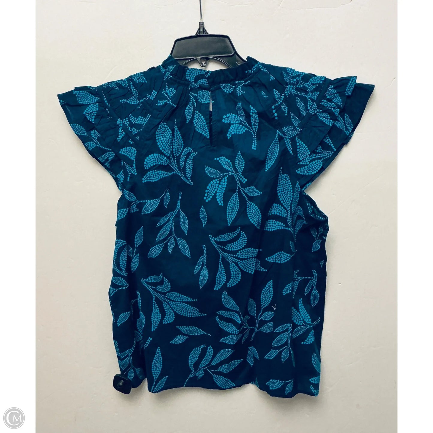 Top Sleeveless By J. Crew In Blue, Size: M