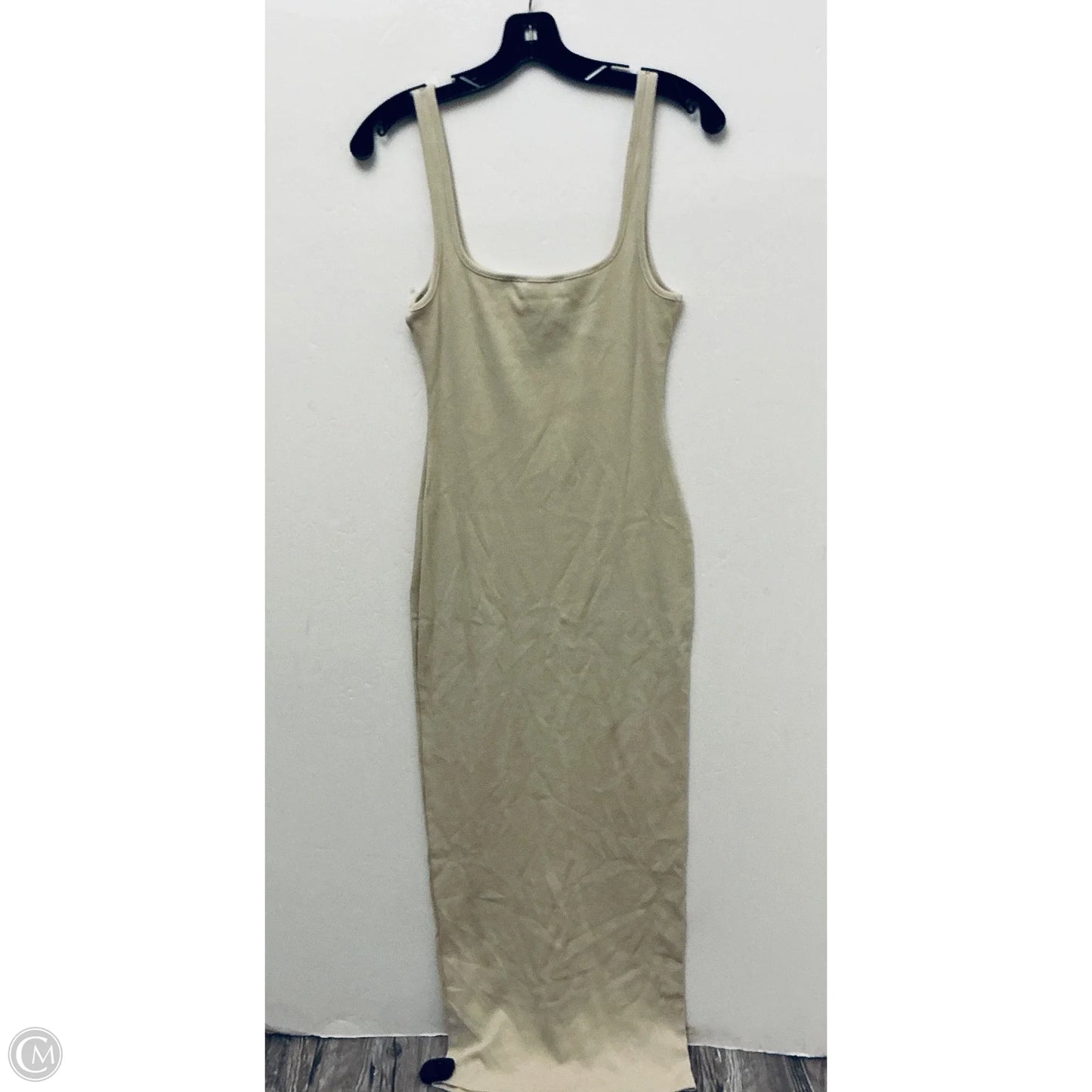 Dress Casual Midi By Petal & Pup In Tan, Size: S