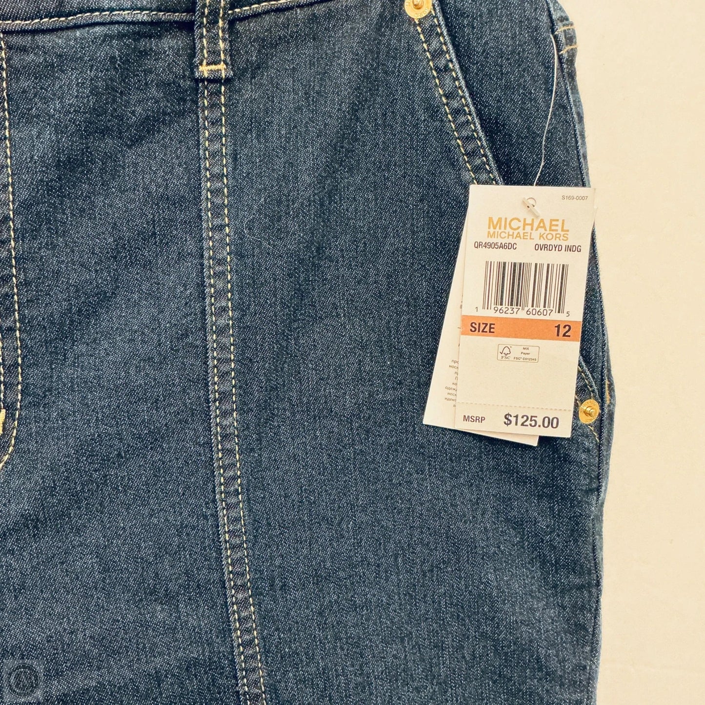 Jeans Wide Leg By Michael By Michael Kors In Navy, Size: 12