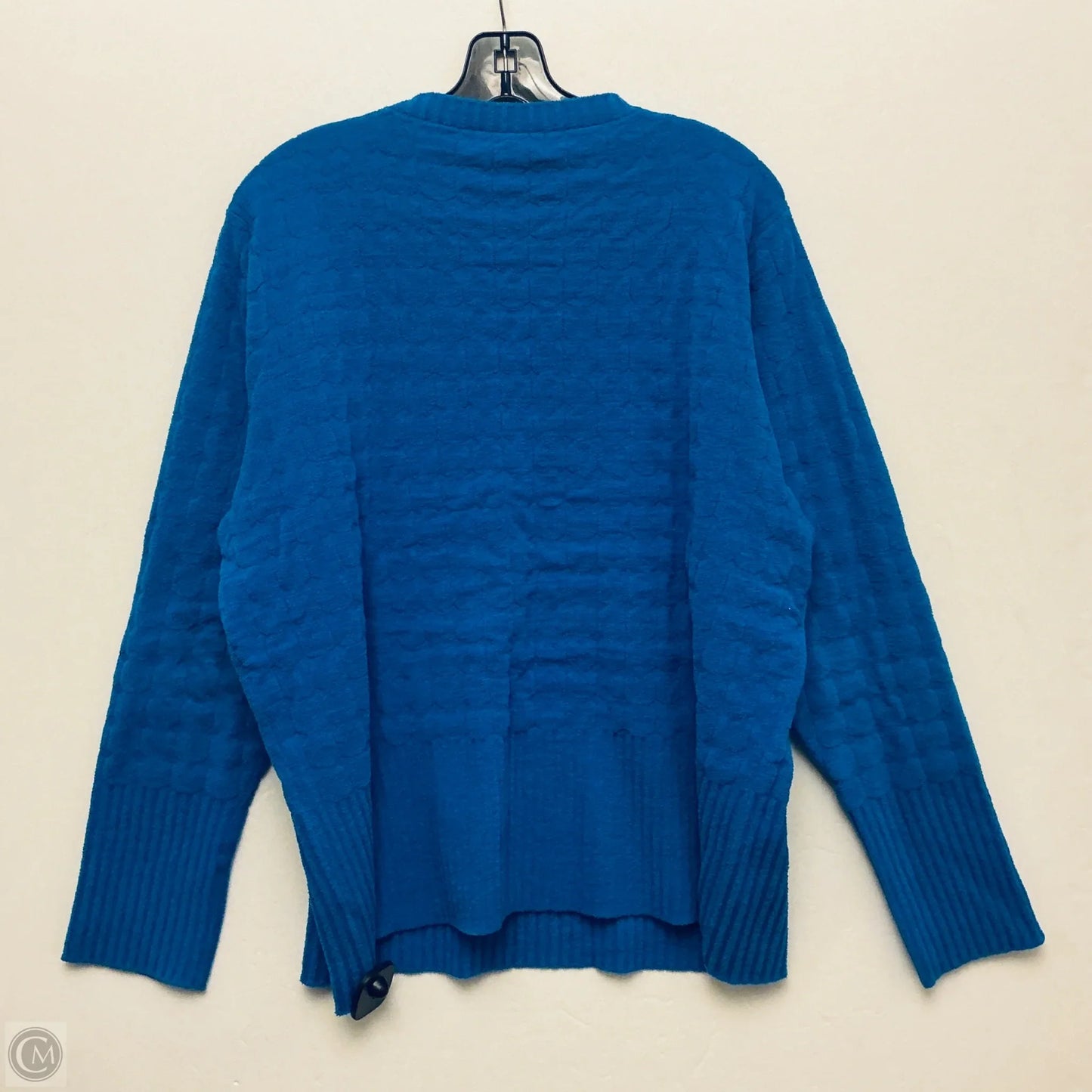 Sweater By Liz Claiborne In Blue, Size: Xl