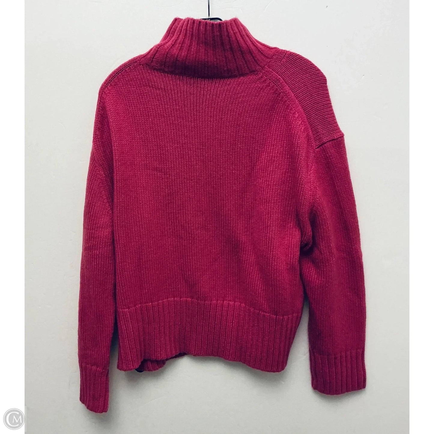 Sweater By Ann Taylor In Pink, Size: L