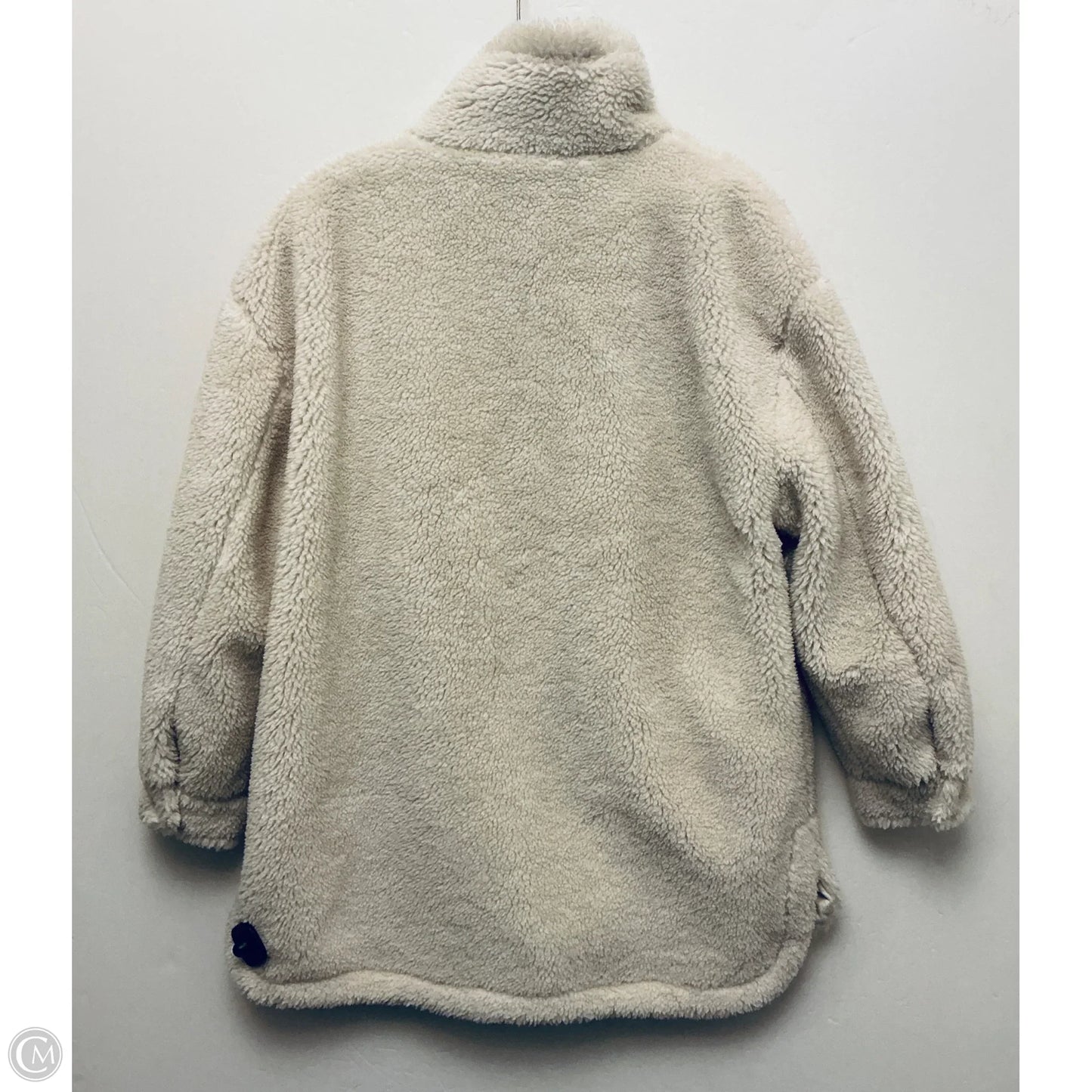 Jacket Faux Fur & Sherpa By Coldwater Creek In White, Size: Mp