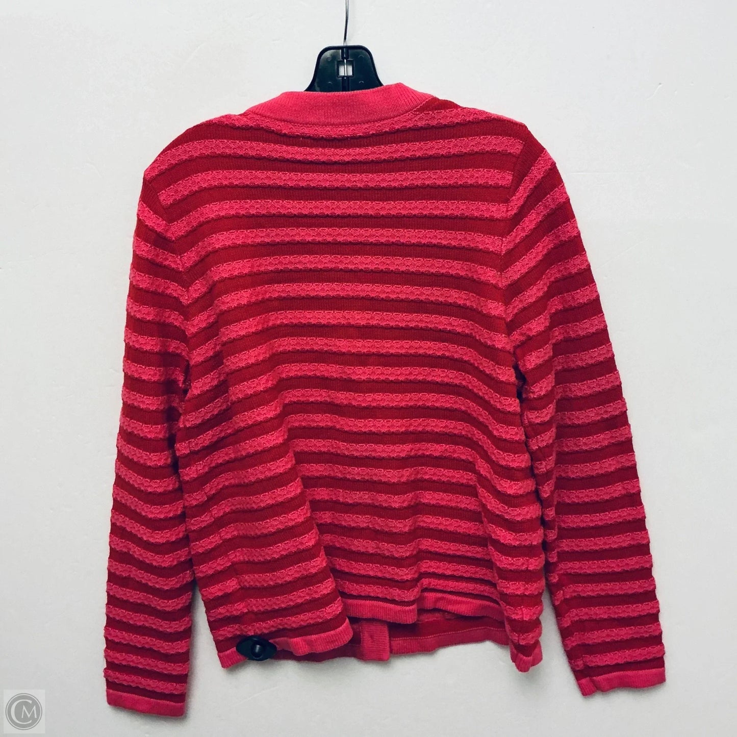 Sweater By Isaac Mizrahi Live Qvc In Pink & Red, Size: M