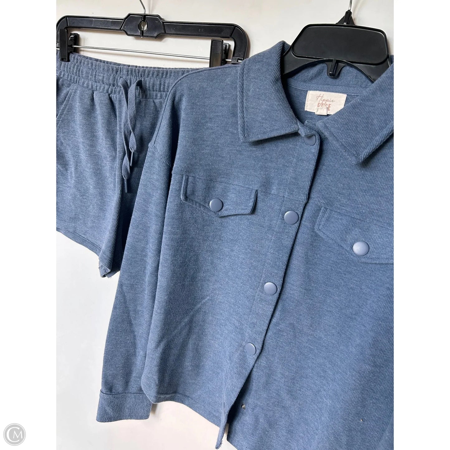 Shorts Set By Hippie Rose In Blue, Size: S
