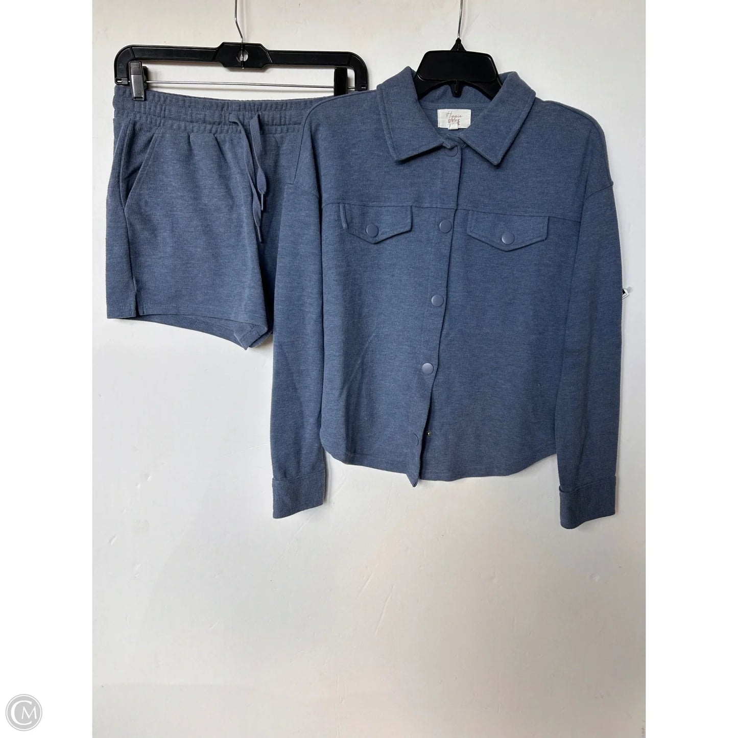 Shorts Set By Hippie Rose In Blue, Size: S
