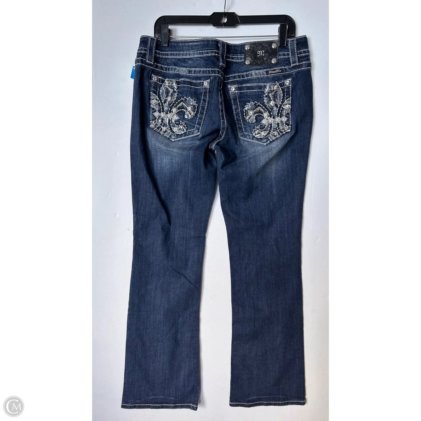 Jeans Boyfriend By Miss Me In Navy, Size: 12