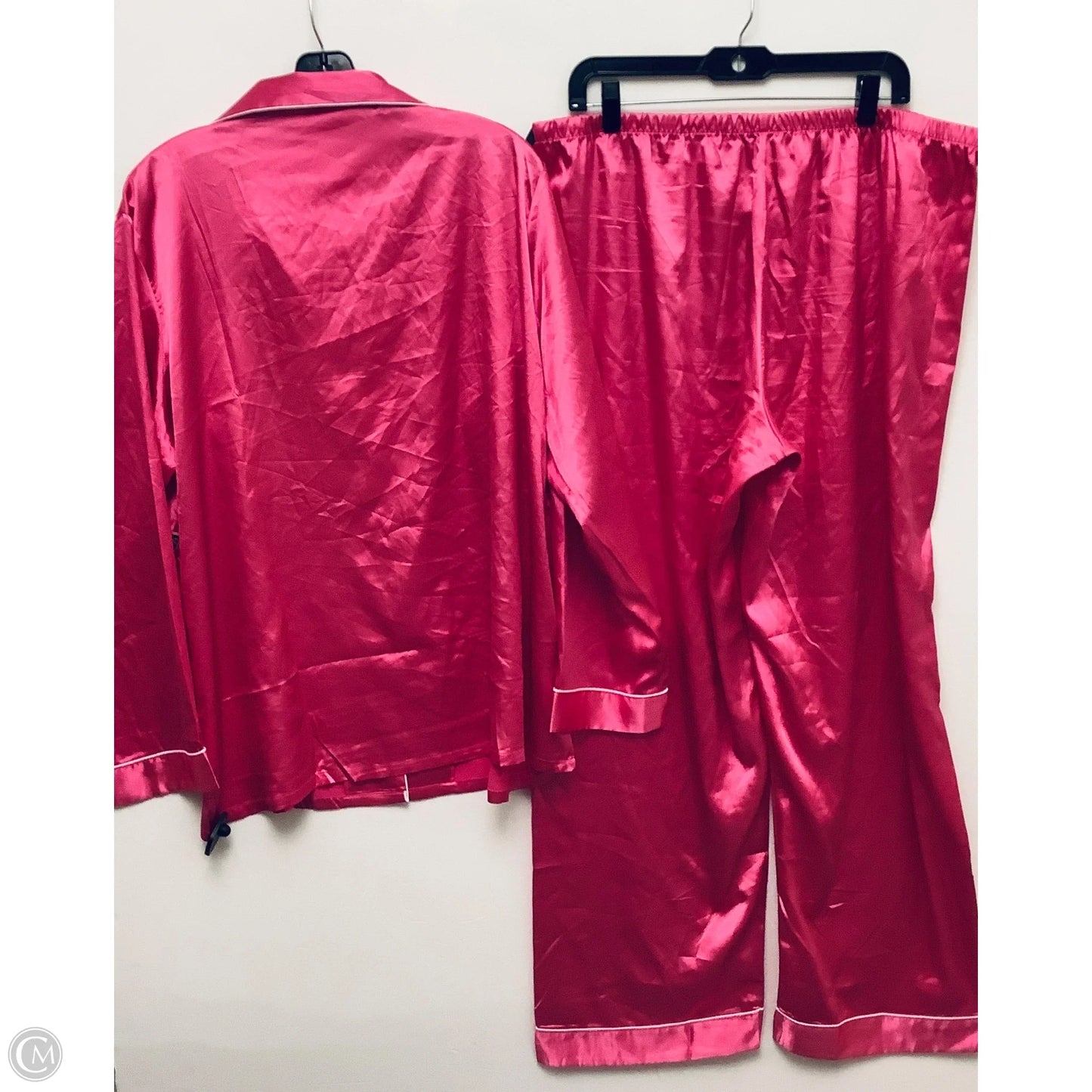 Pajamas 2pc By Clothes Mentor In Pink, Size: 2x