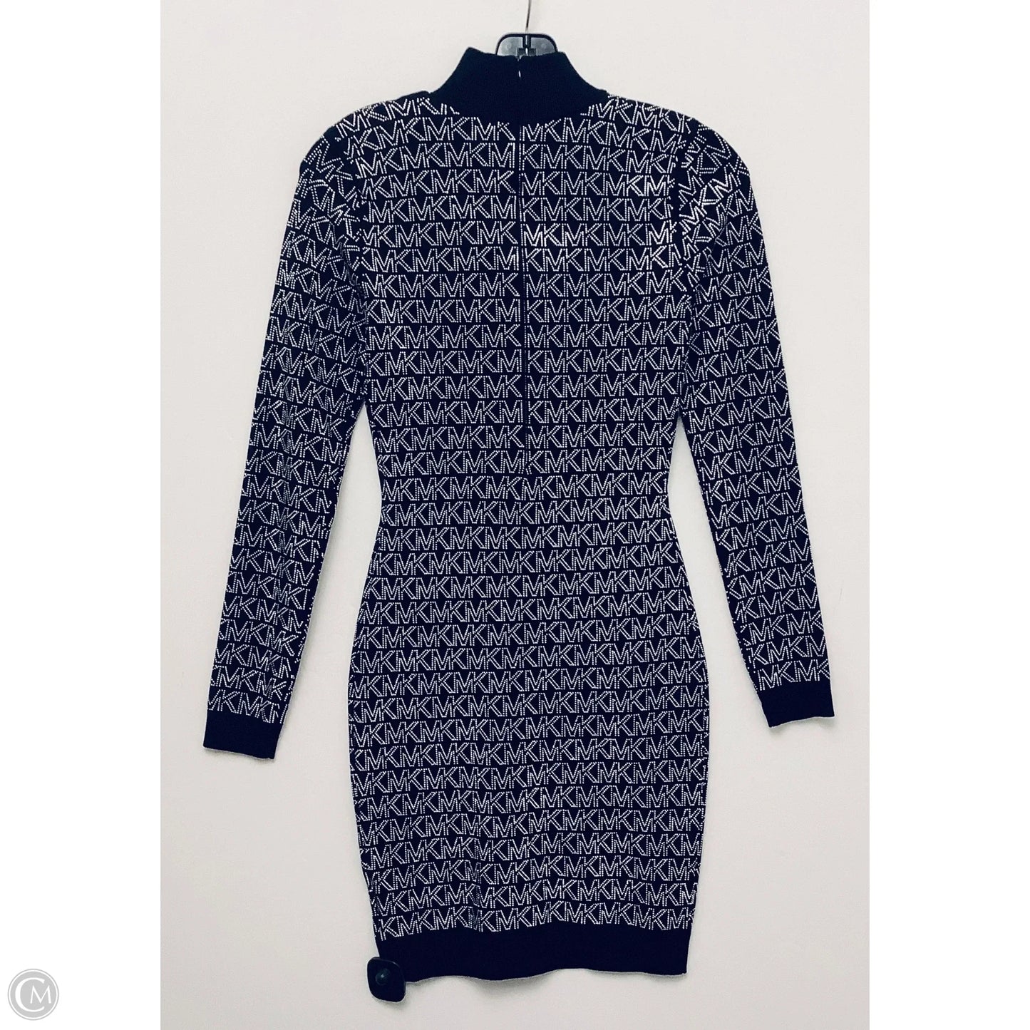 Dress Casual Midi By Michael By Michael Kors In Silver, Size: Xxs