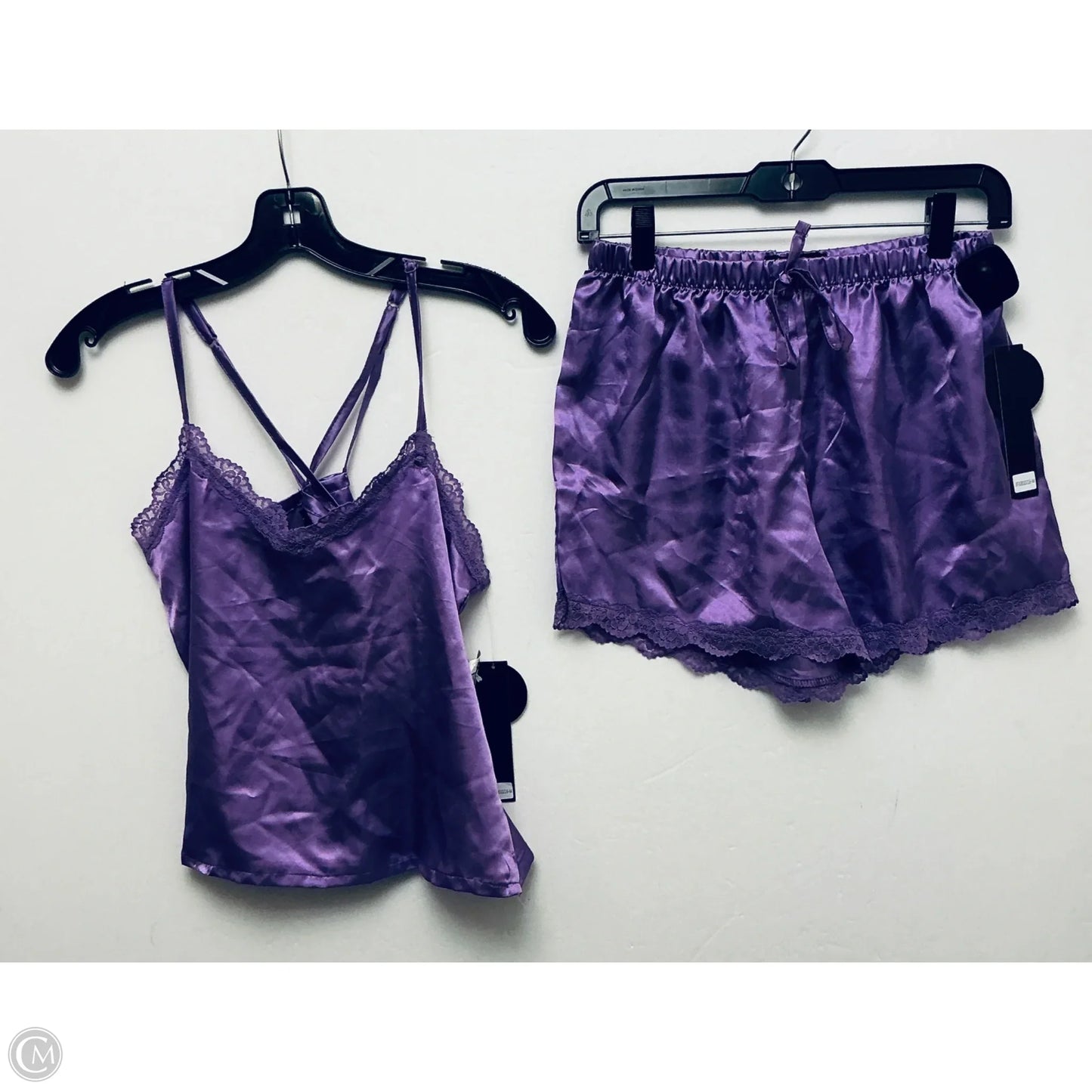 Pajamas 2pc By Stardust In Purple, Size: M