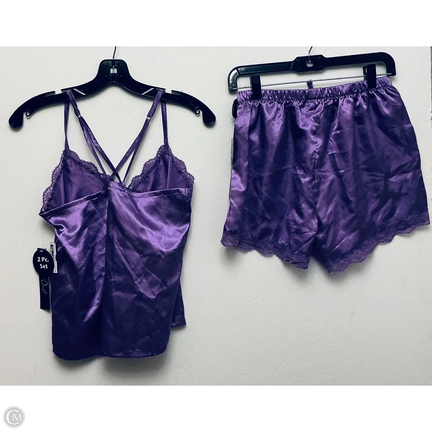 Pajamas 2pc By Stardust In Purple, Size: M