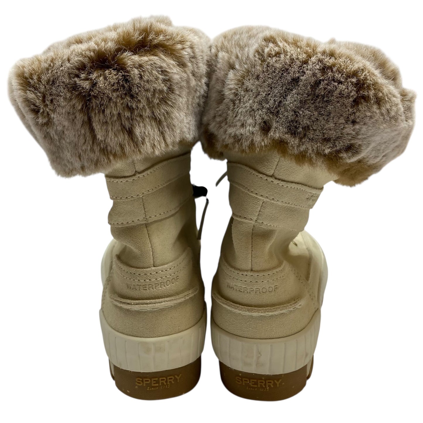 Boots Snow By Sperry In Tan, Size:9