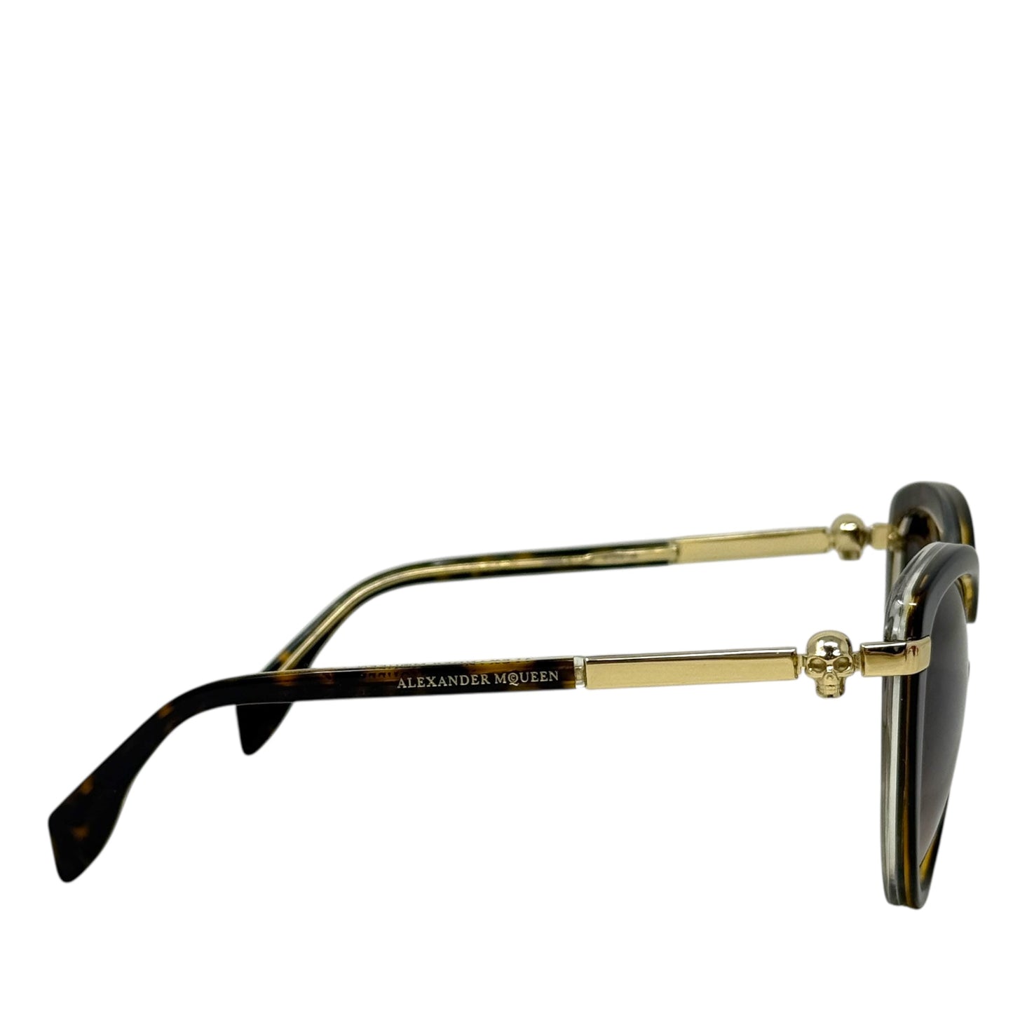 AM0021S Cat Eye Sunglasses Luxury Designer By Alexander Mcqueen