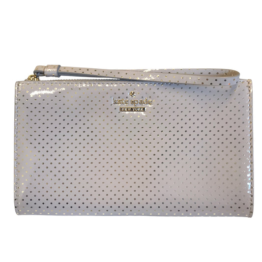 Wristlet Designer By Kate Spade In Polkadot Pattern, Size:Medium