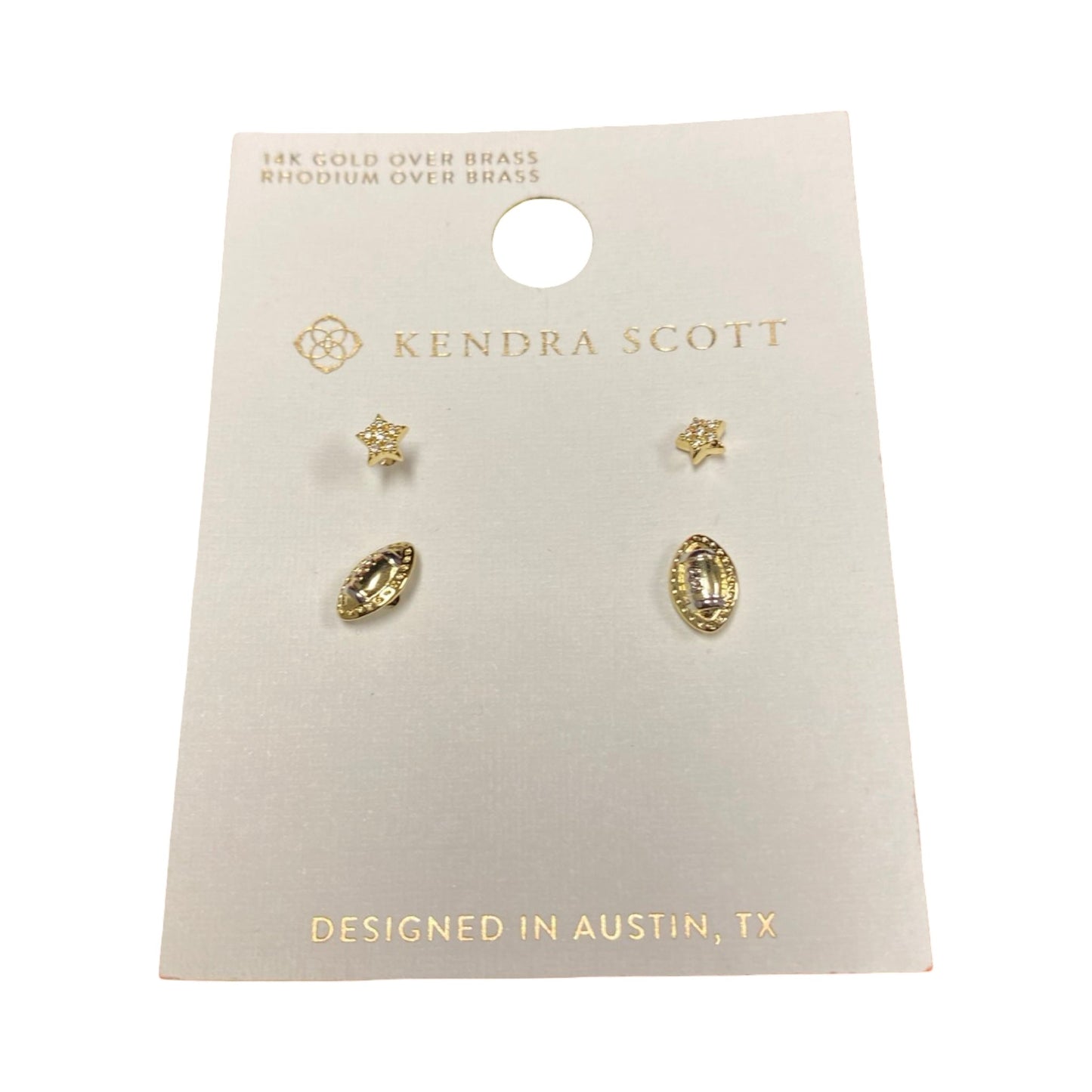 Earrings Designer By Kendra Scott, Size:02 Piece Set
