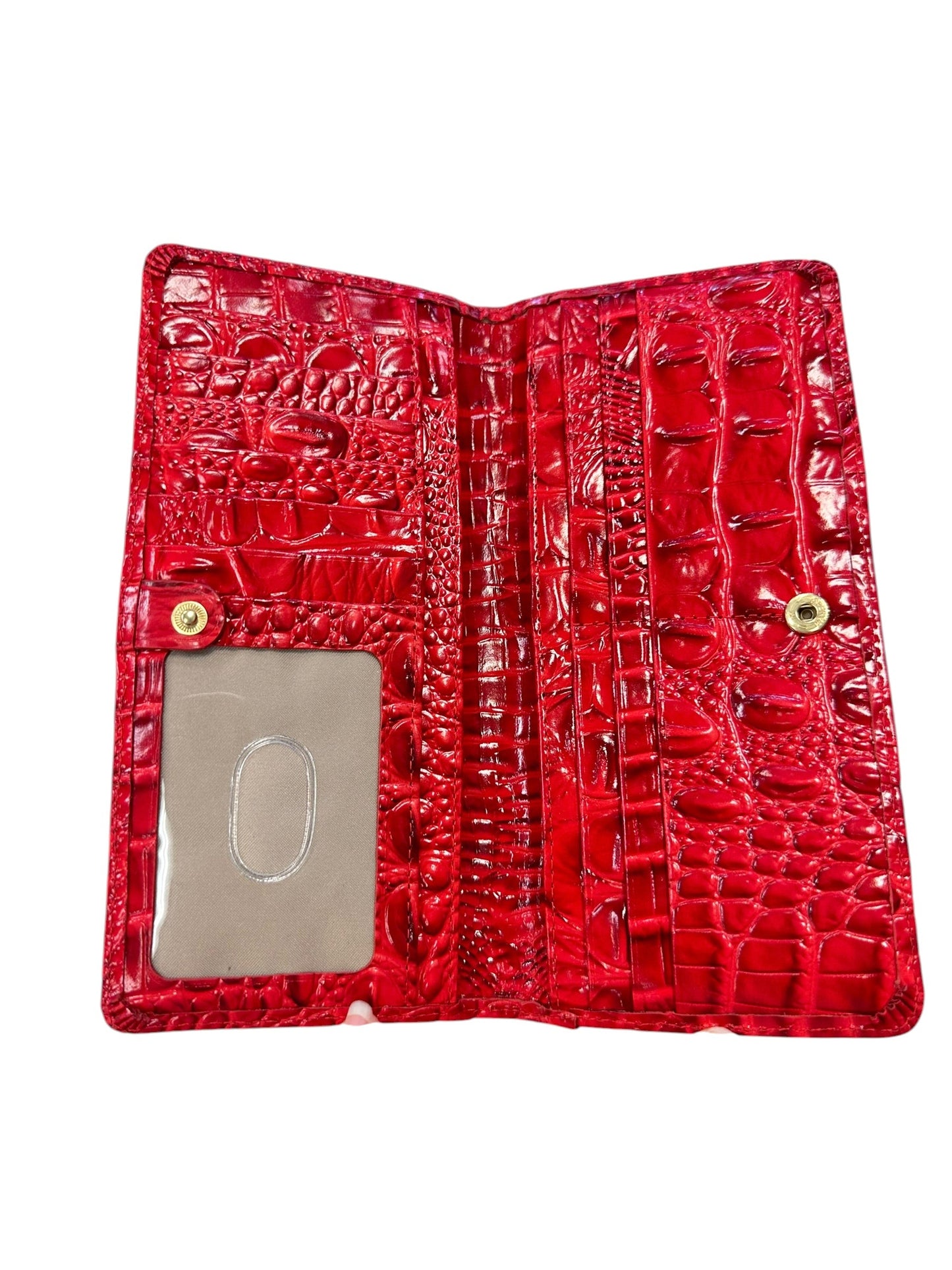 Wallet Designer By Brahmin In Red, Size:Large
