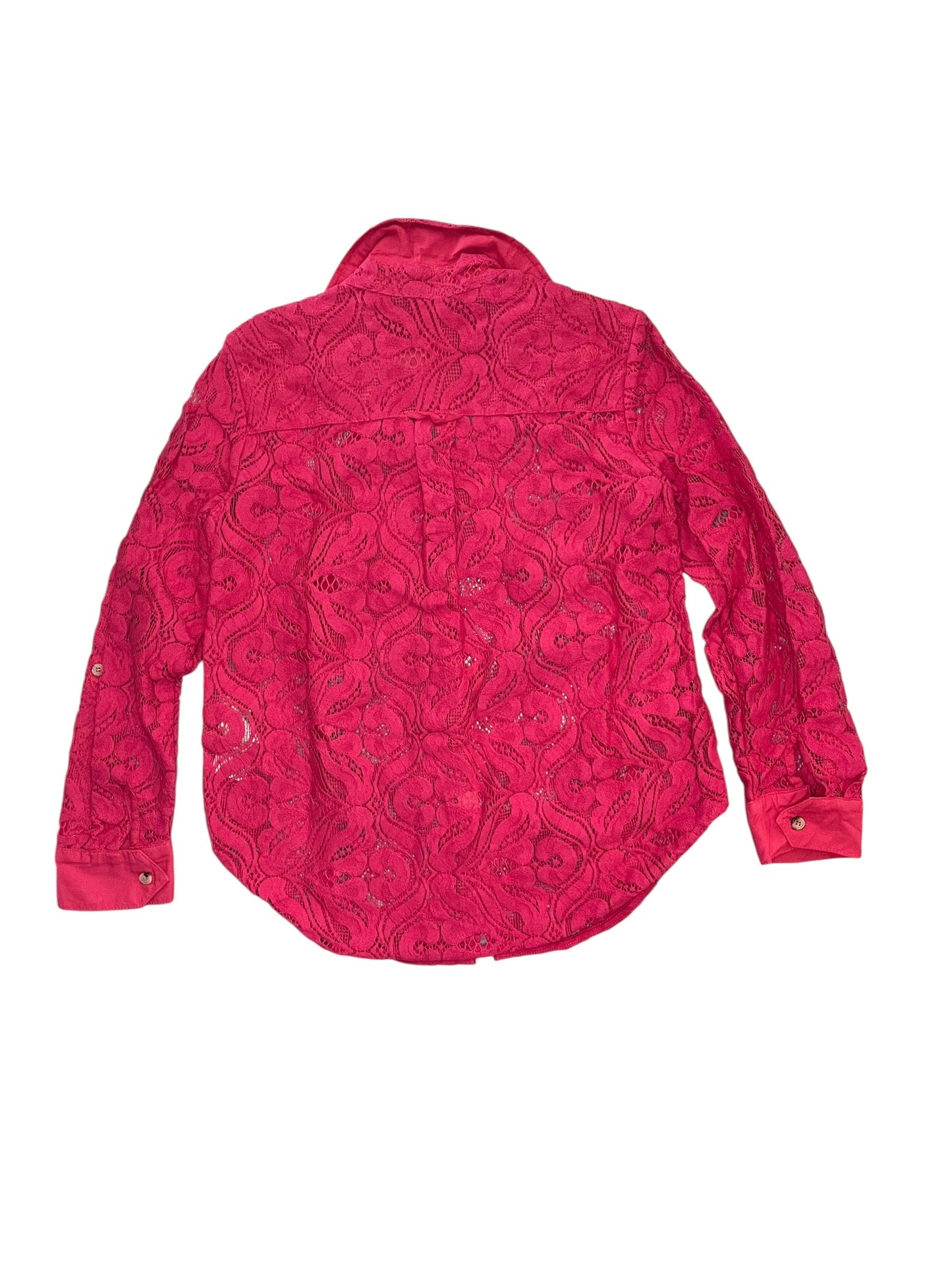 Top Ls By Maeve In Pink, Size:Sp